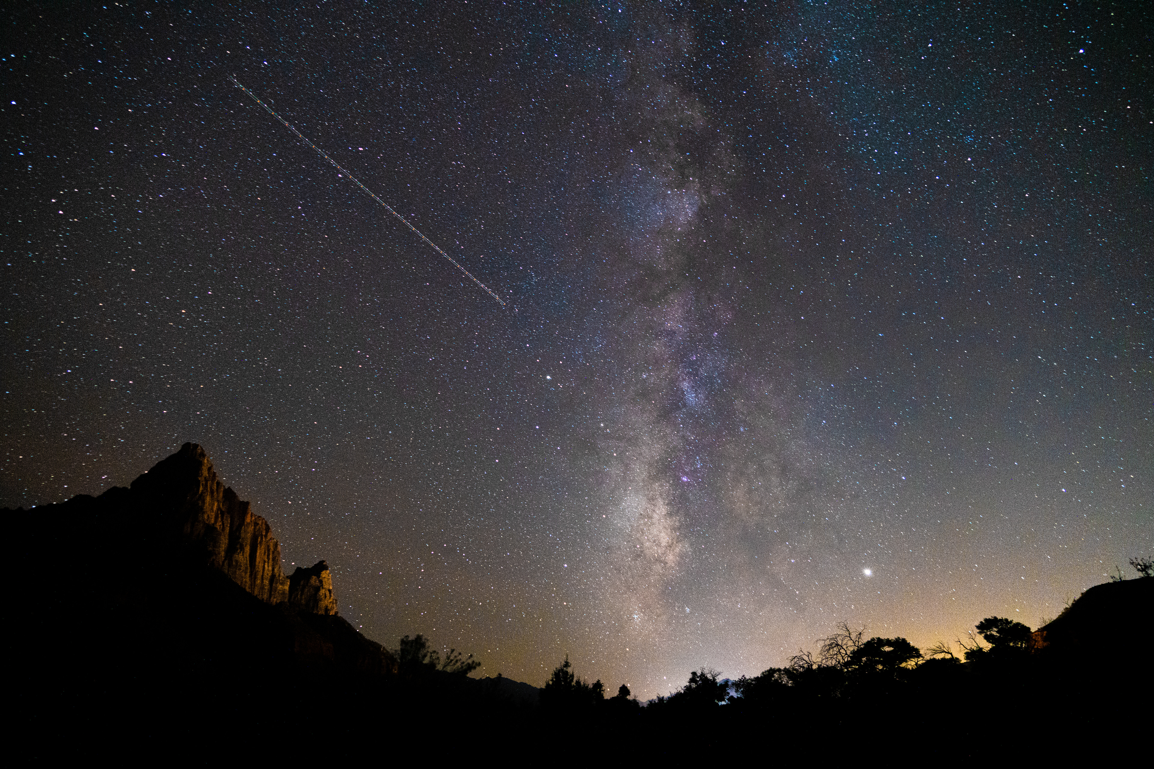 Milky Way over Zion