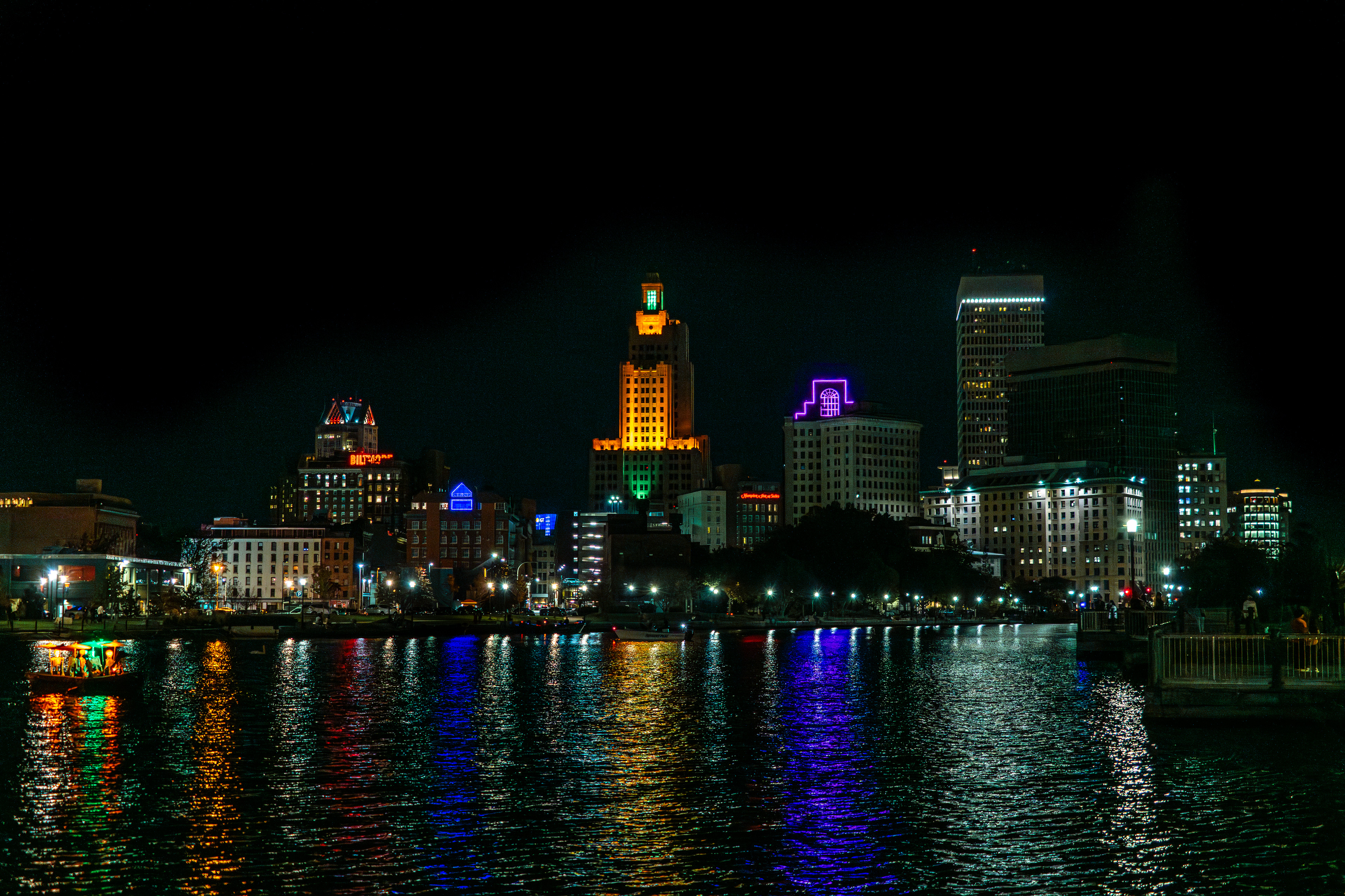 Providence at Night