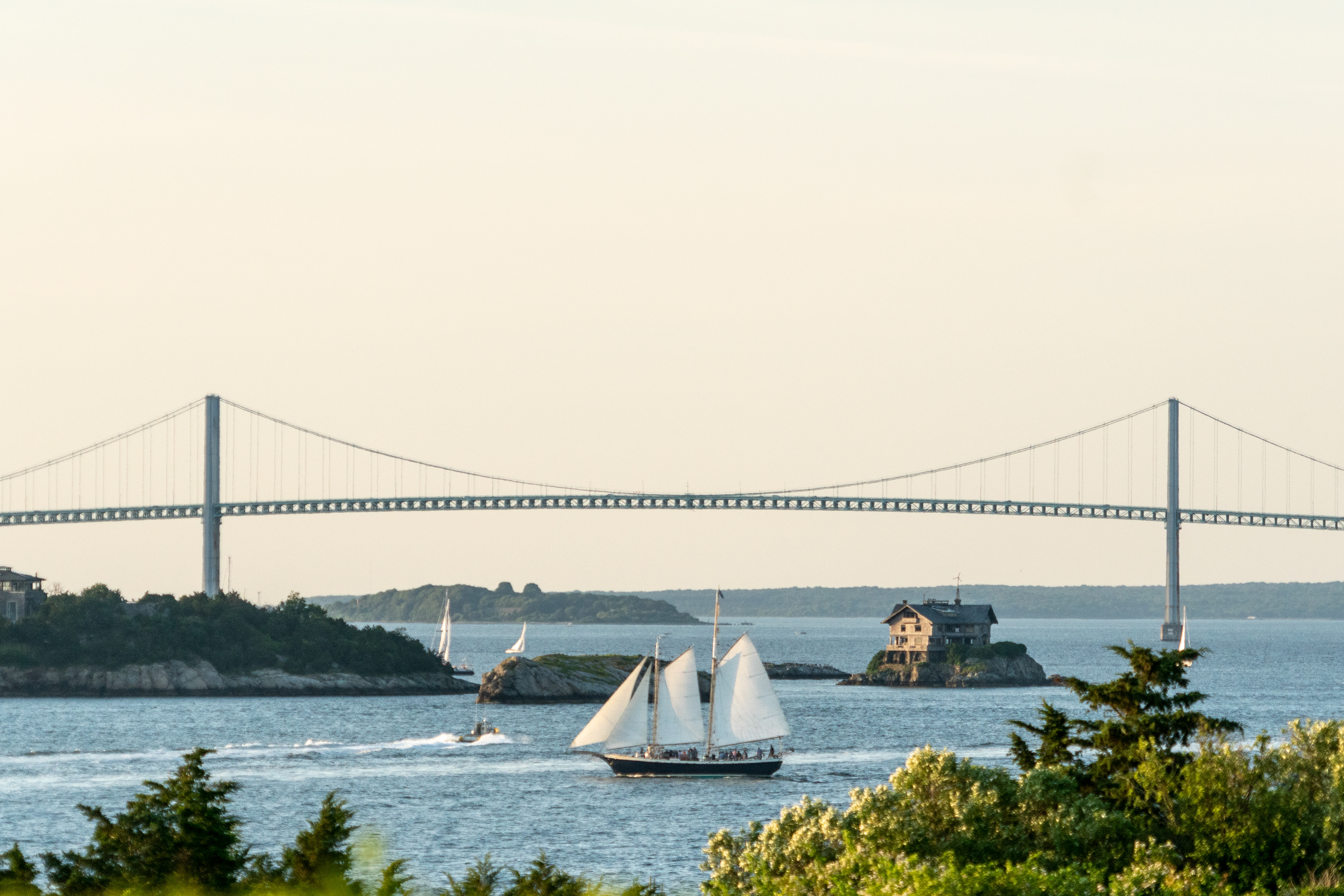 The Claiborne Pell Newport Bridge