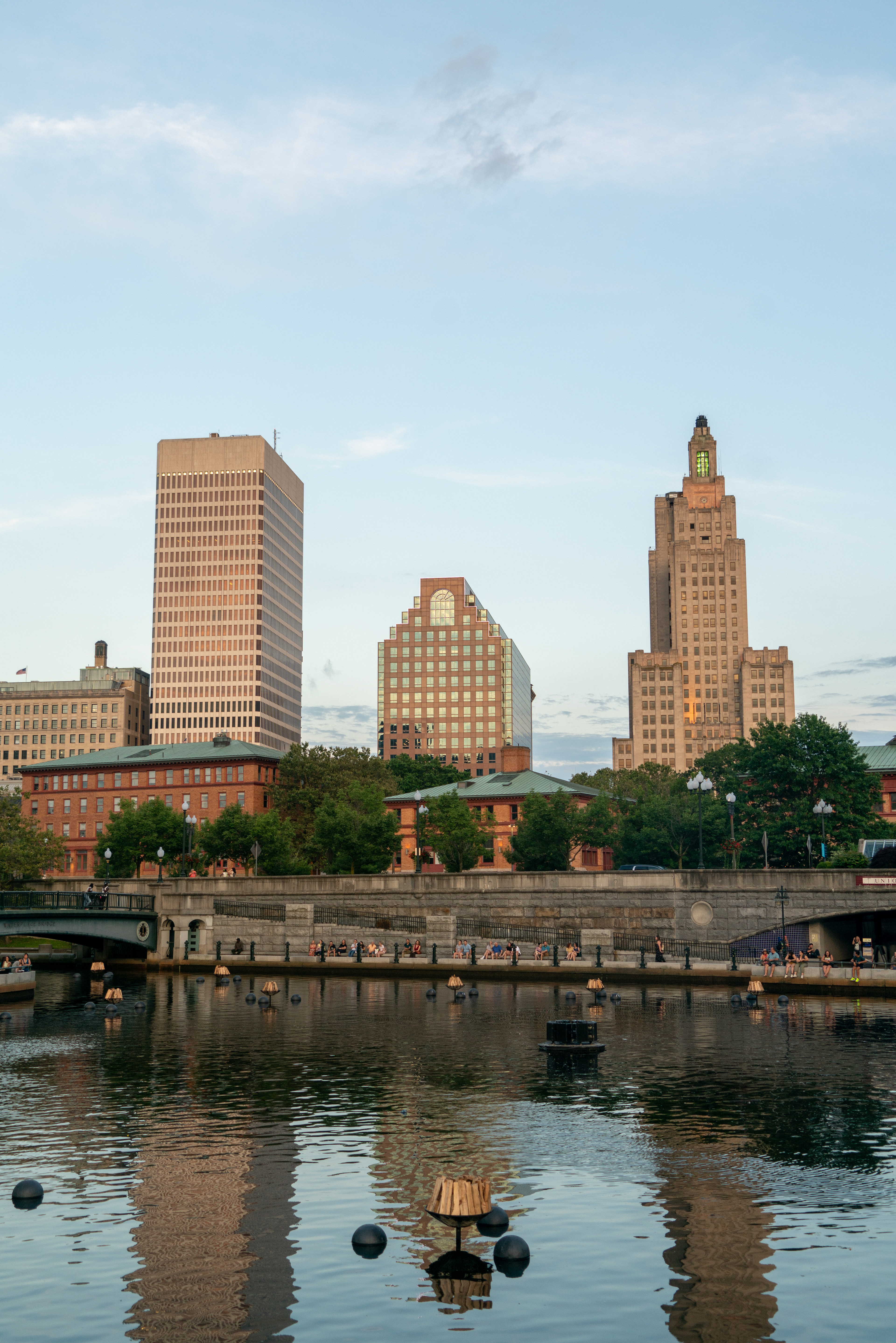 Providence Skyline, Sunset