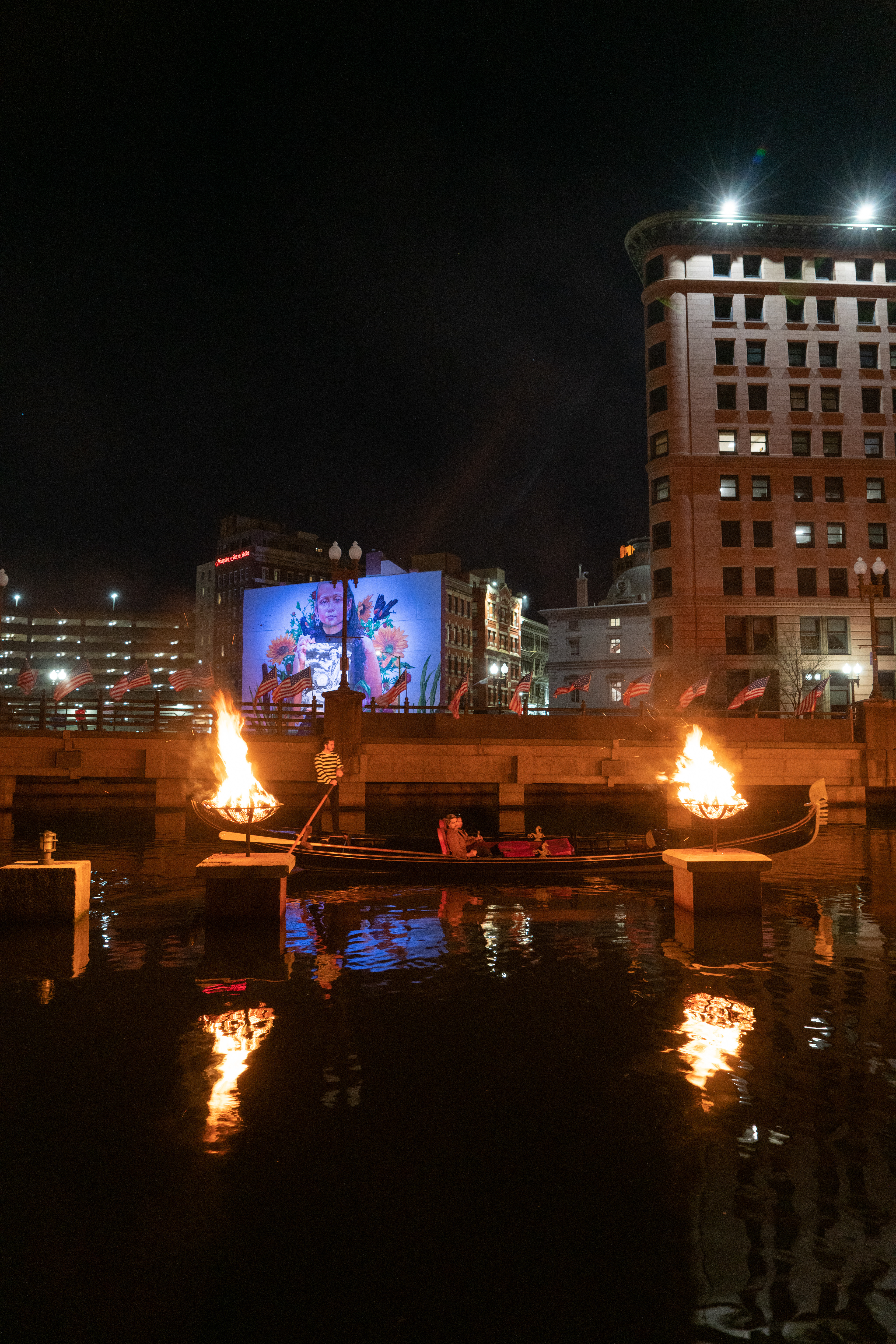 WaterFire up Close