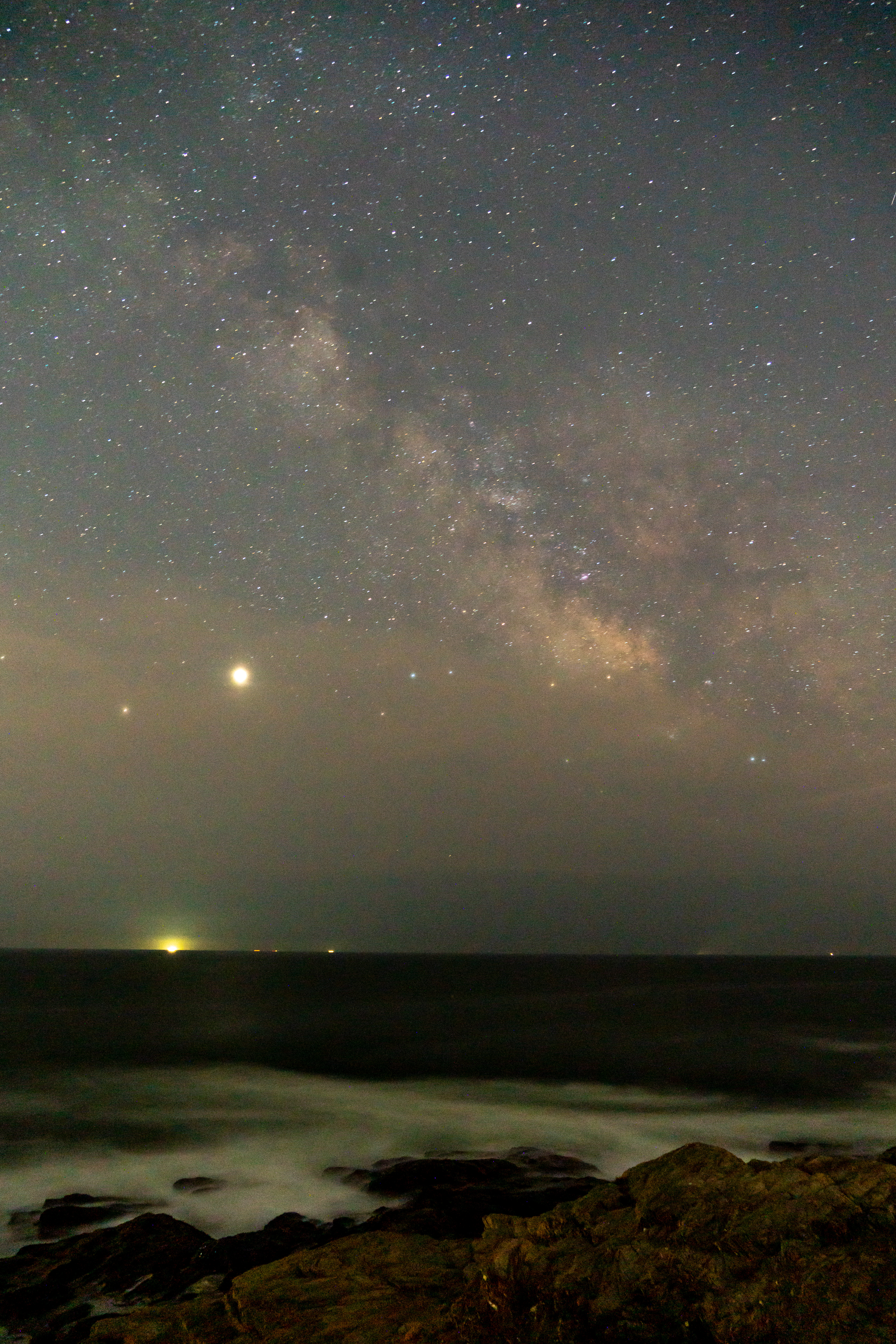 Milky Way over the Atlantic
