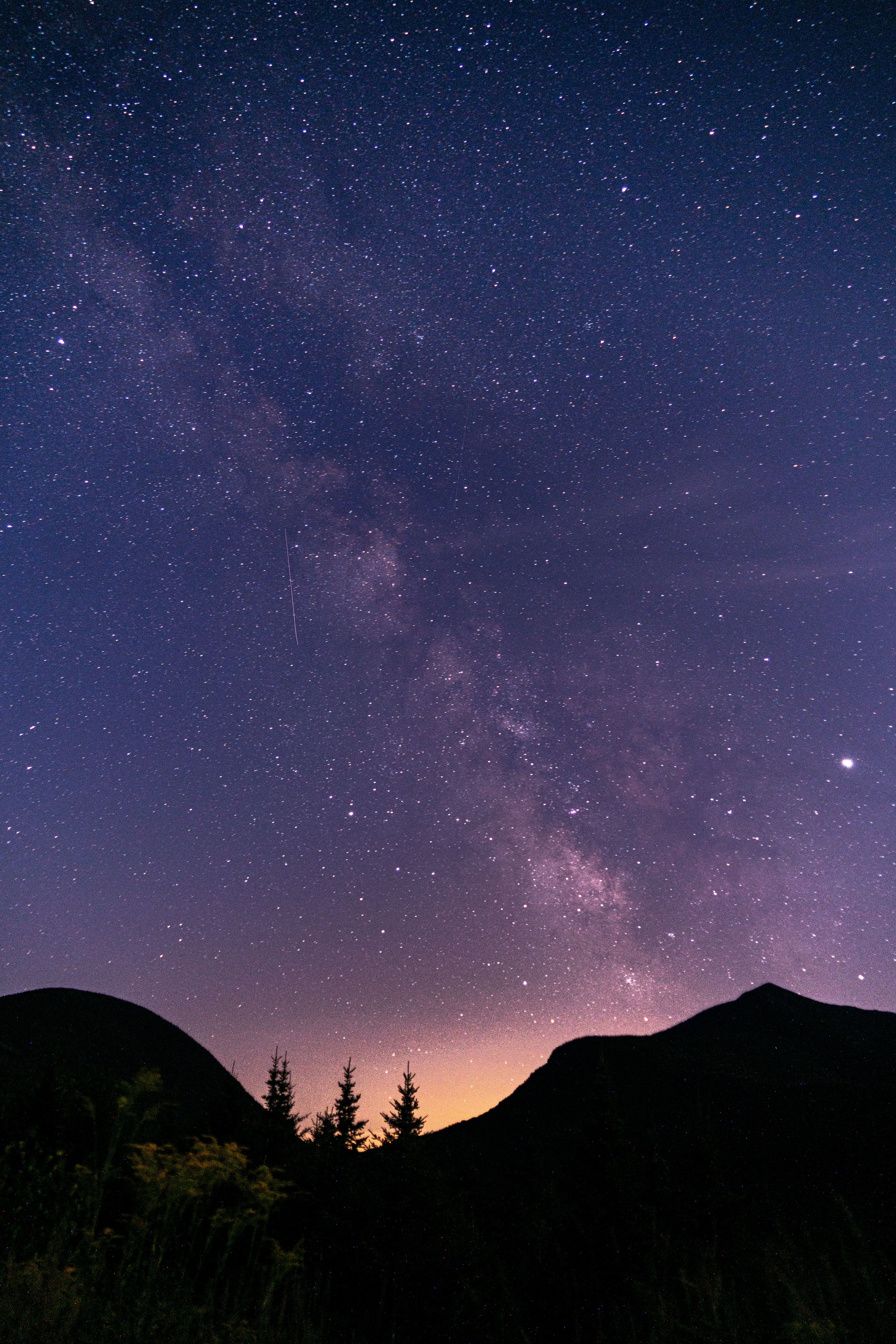 Milky Way over the Kancamaugus