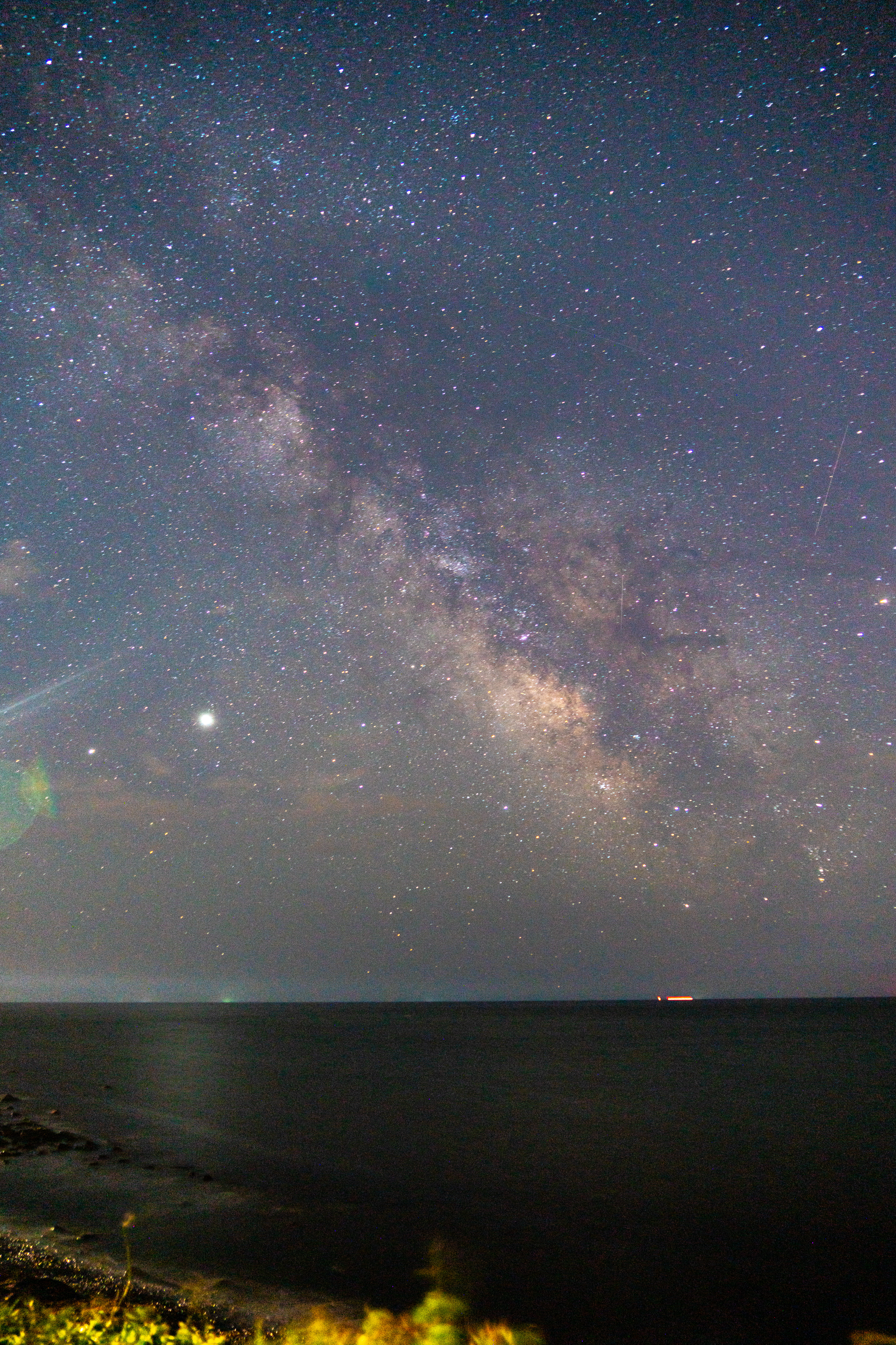 Milky Way over the Block Island Sound