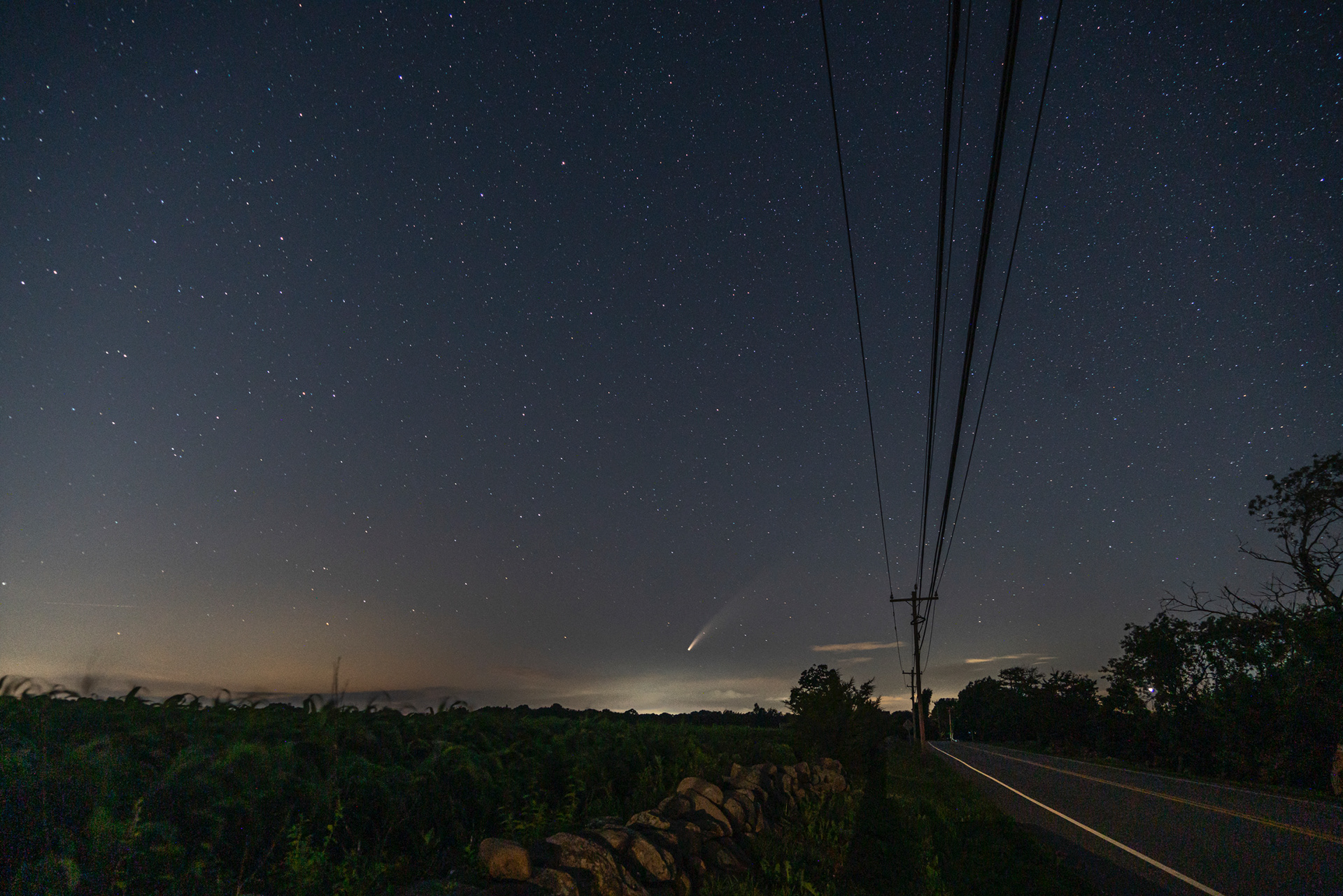 Neowise and the Night Sky