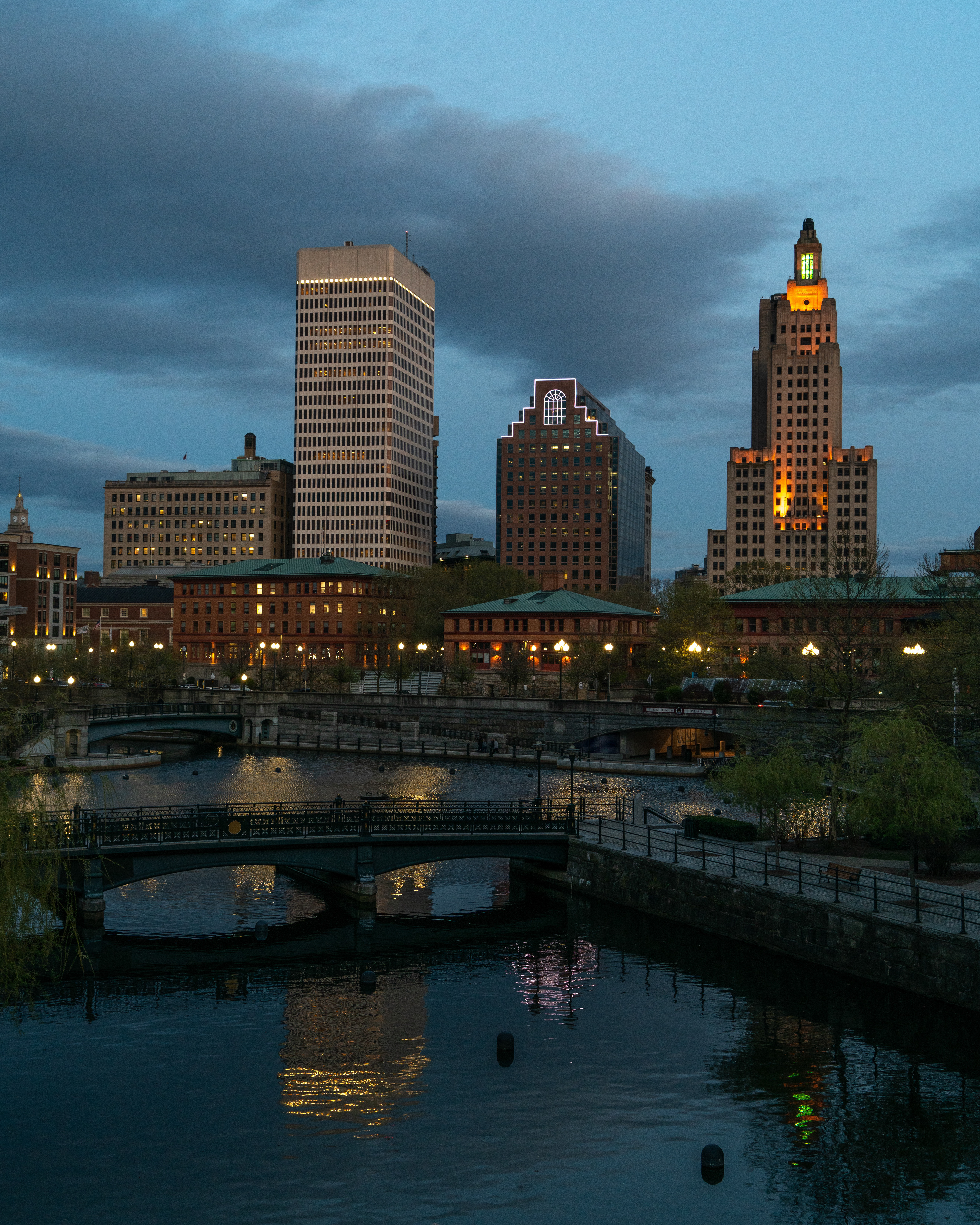 Providence at Blue Hour