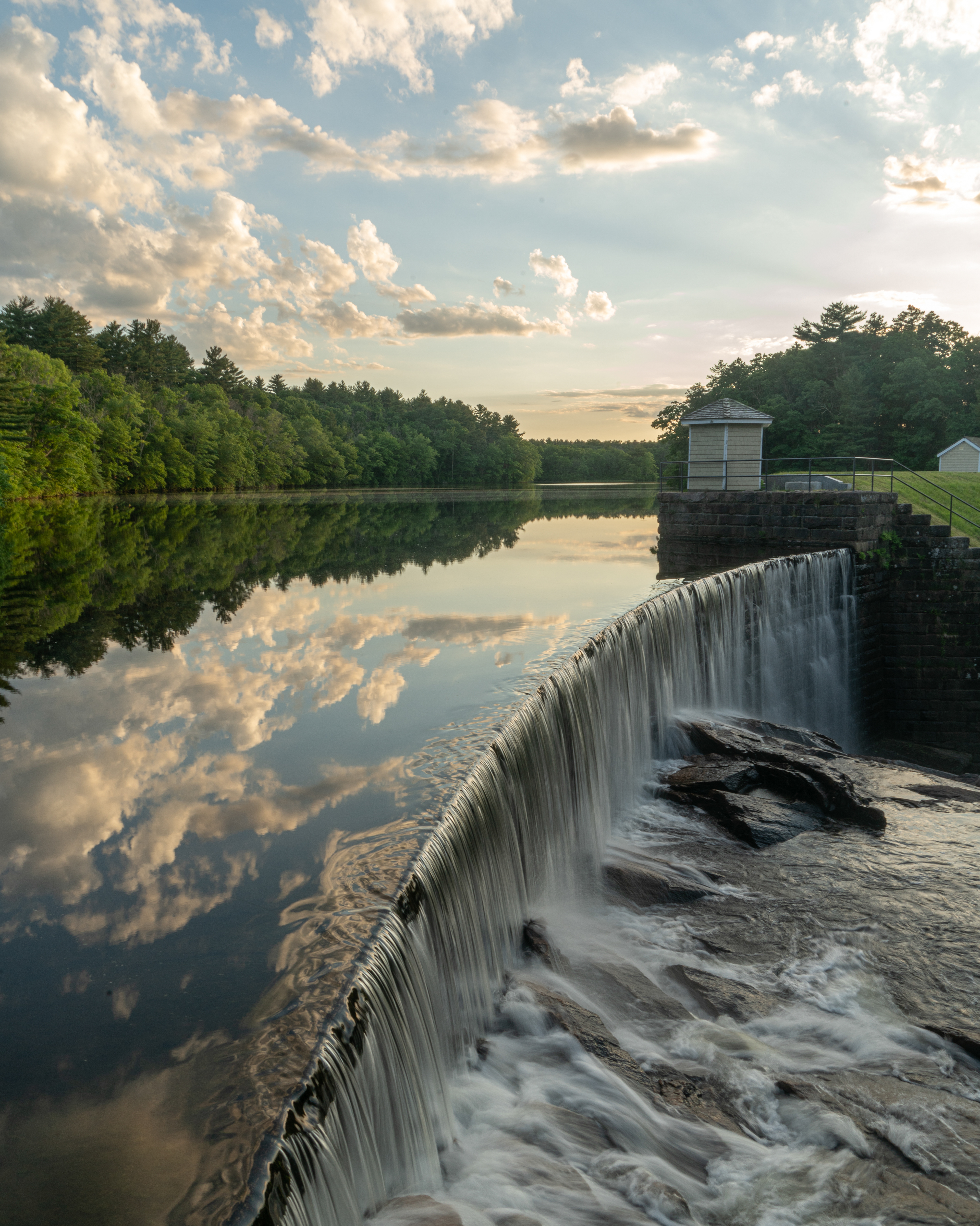 Ponaganset Falls at Golden Hour | 8x10 | $45