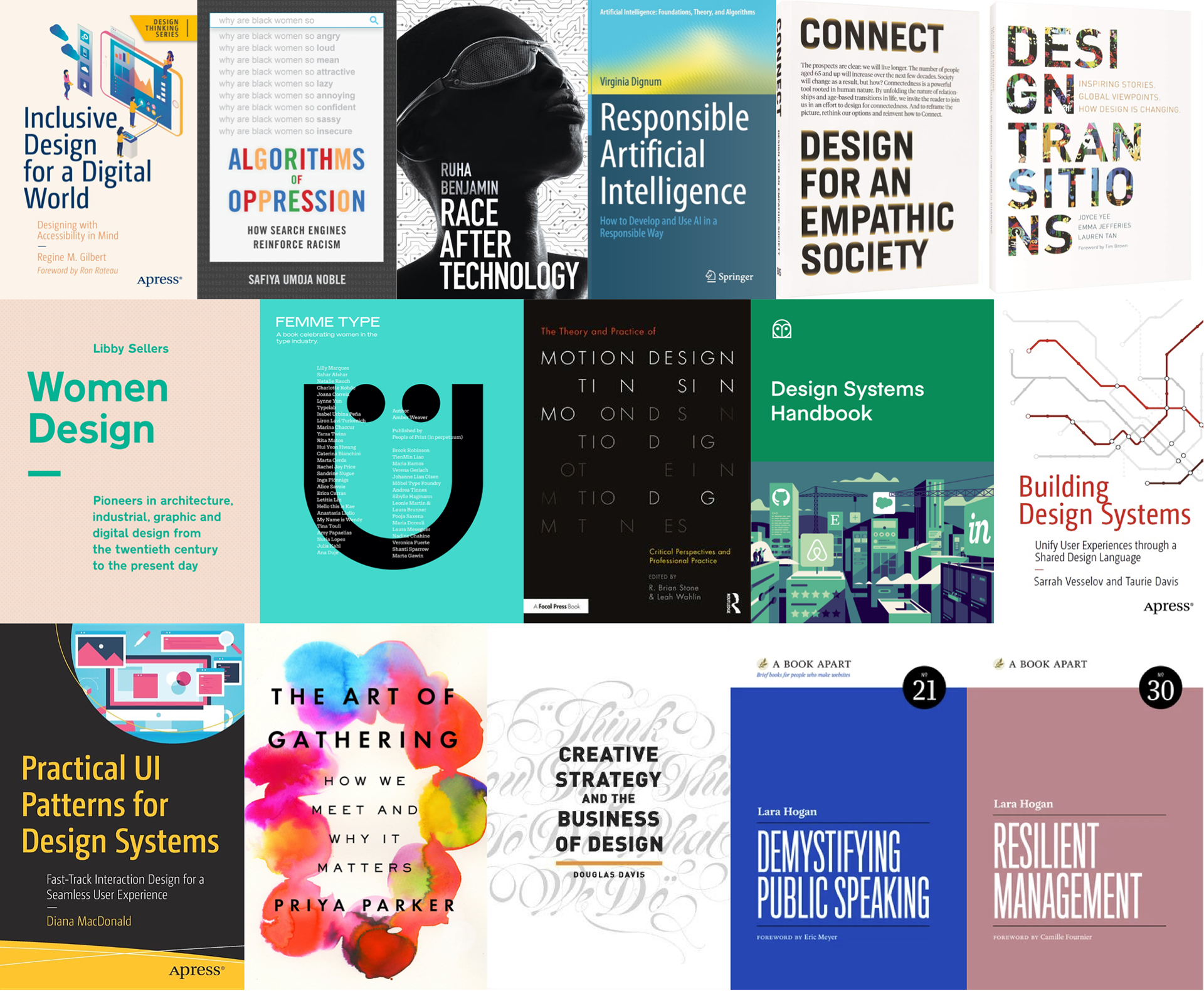 a collage of book covers for the books listed below