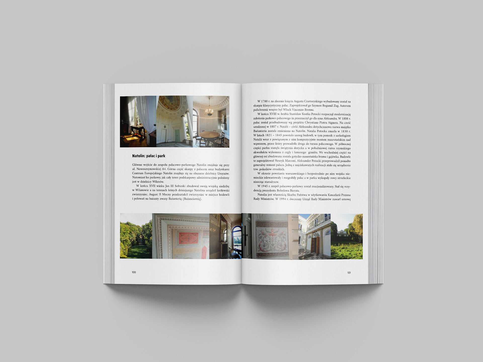 Book layout project "Ursynów okiem dziennikarza" Andrzej Rogiński