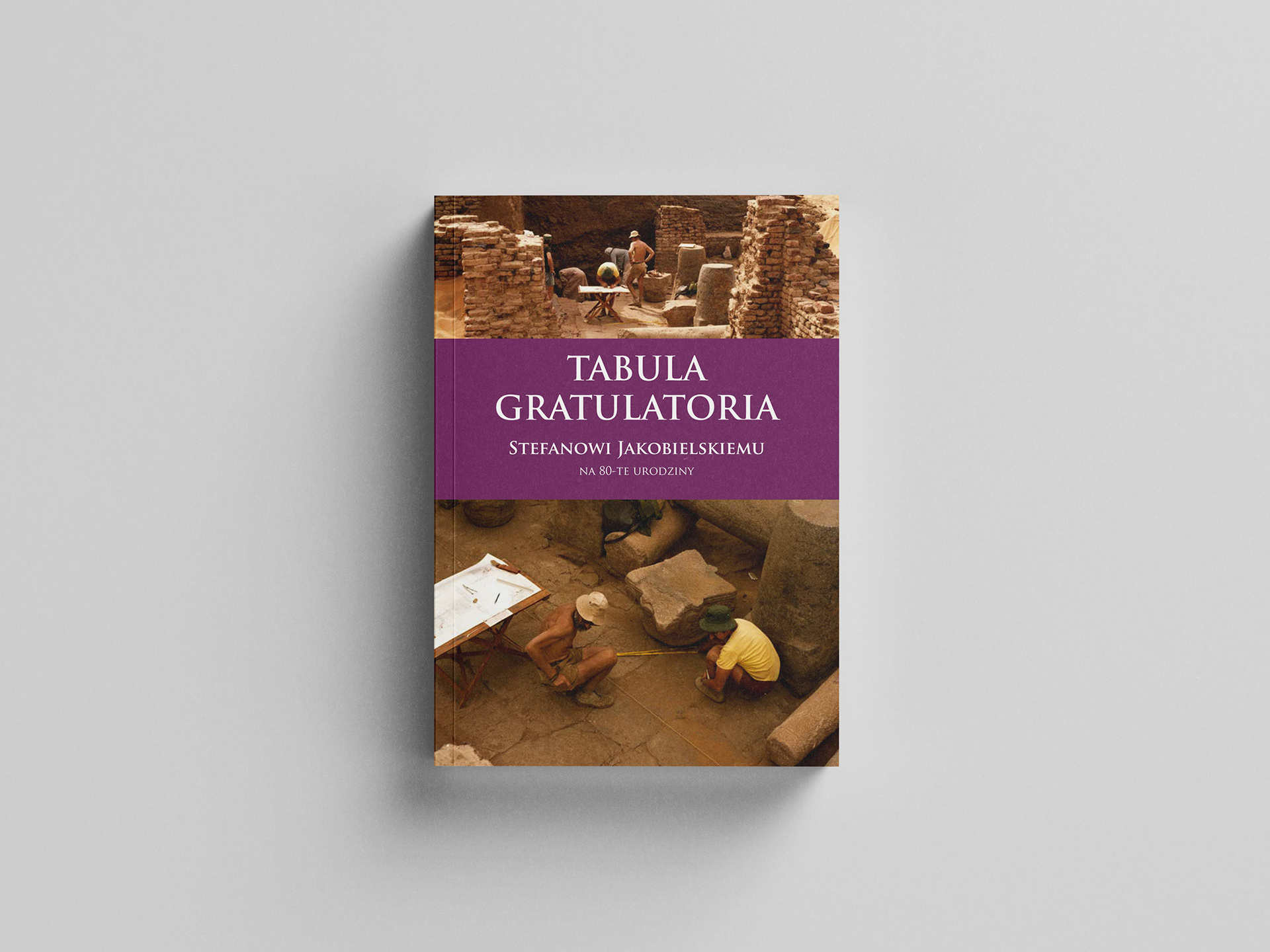 'Tabula Gratulatoria' book cover project