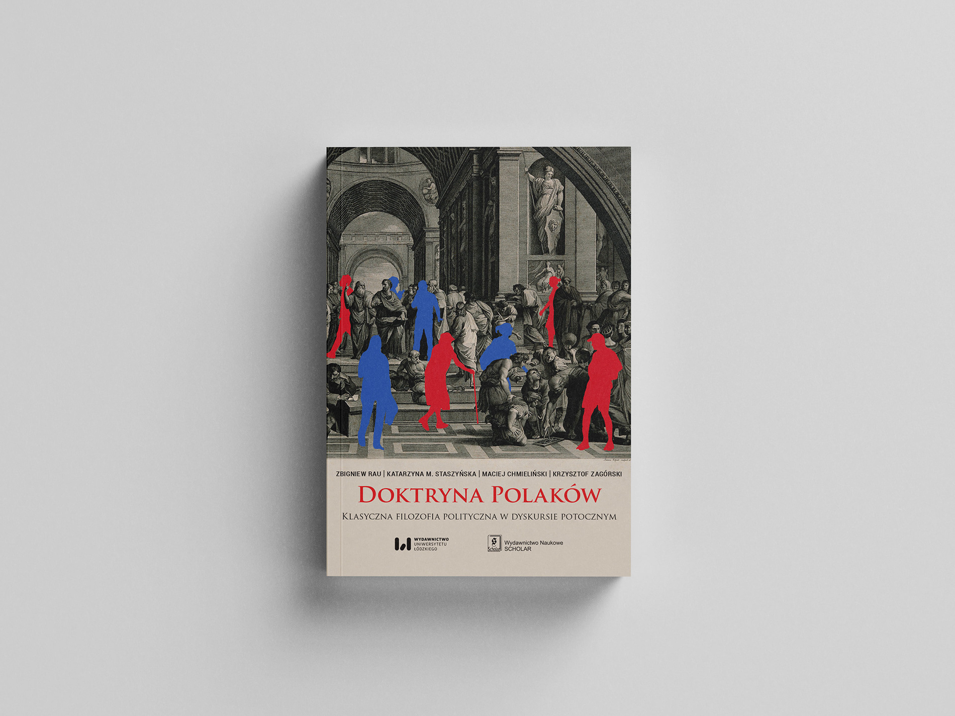 Cover and illustration project for 'Doktryna Polaków'