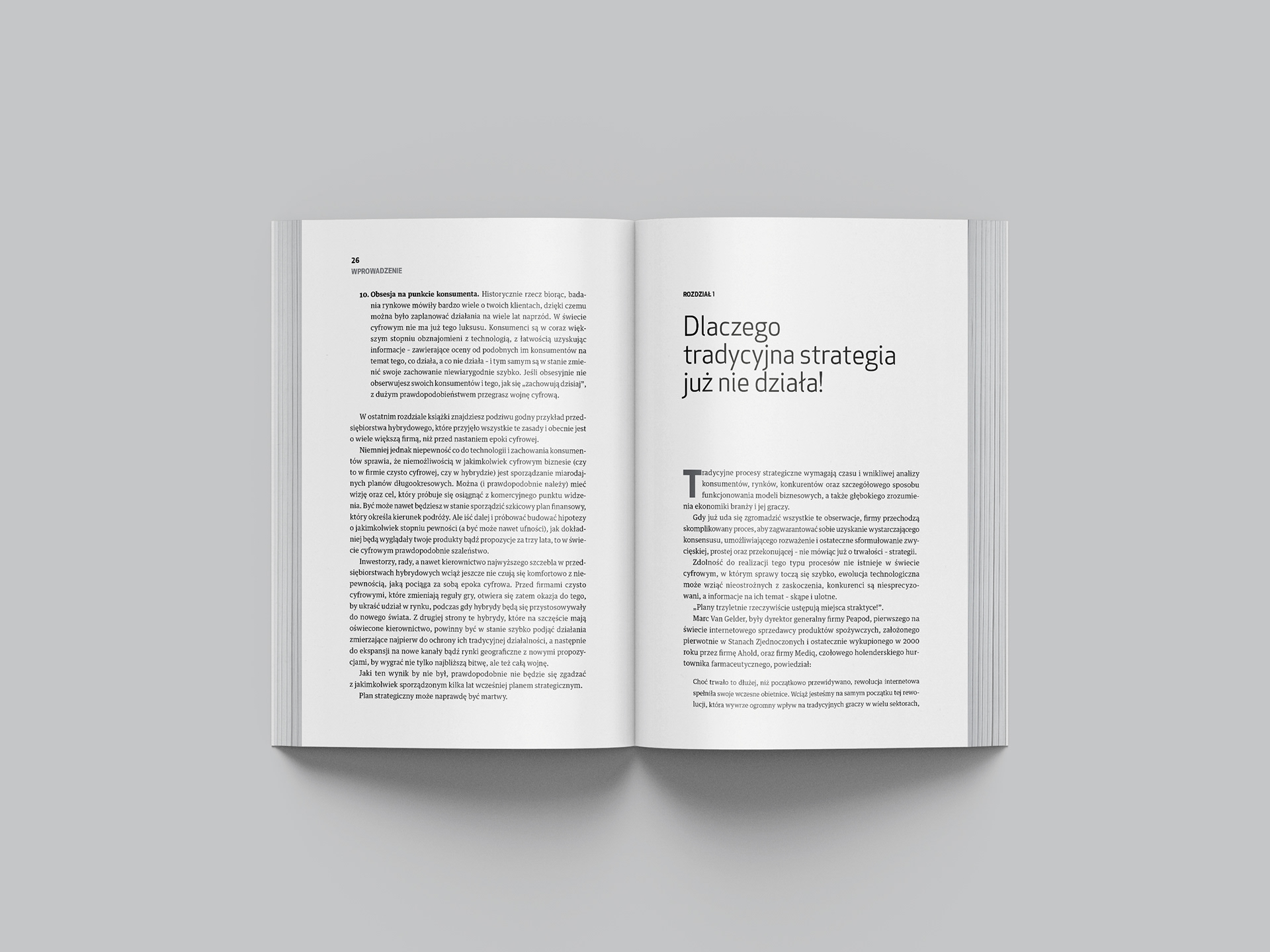 Book layout project "Straktyka" Chris Outram