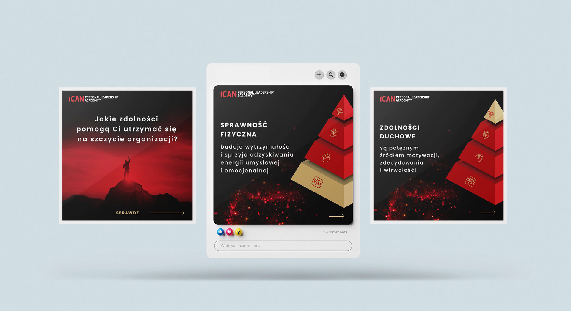 Social media post design