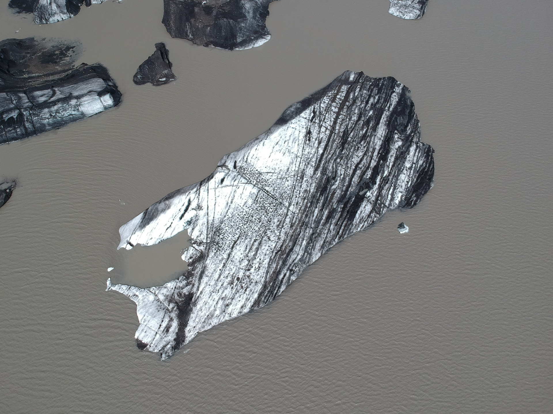 July 2019 - Solheimajokull proglacial lake