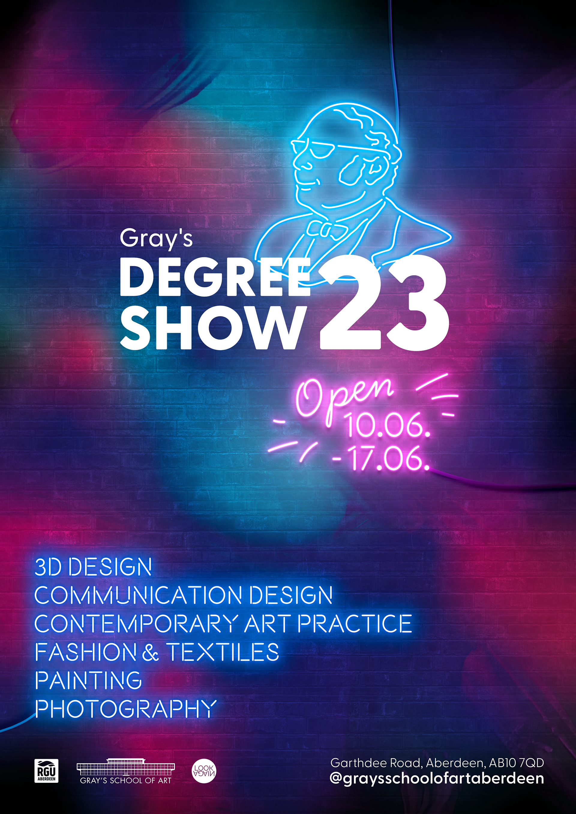 Poster - Gray's Degree Show 23