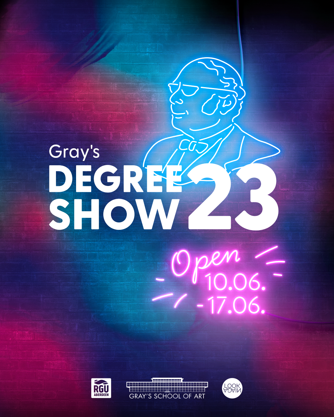 Social Media Post - Gray's Degree Show 23