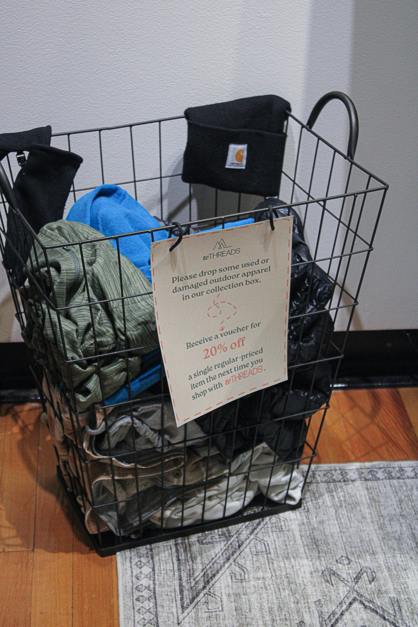 Item Return Bin - Incentive Sign