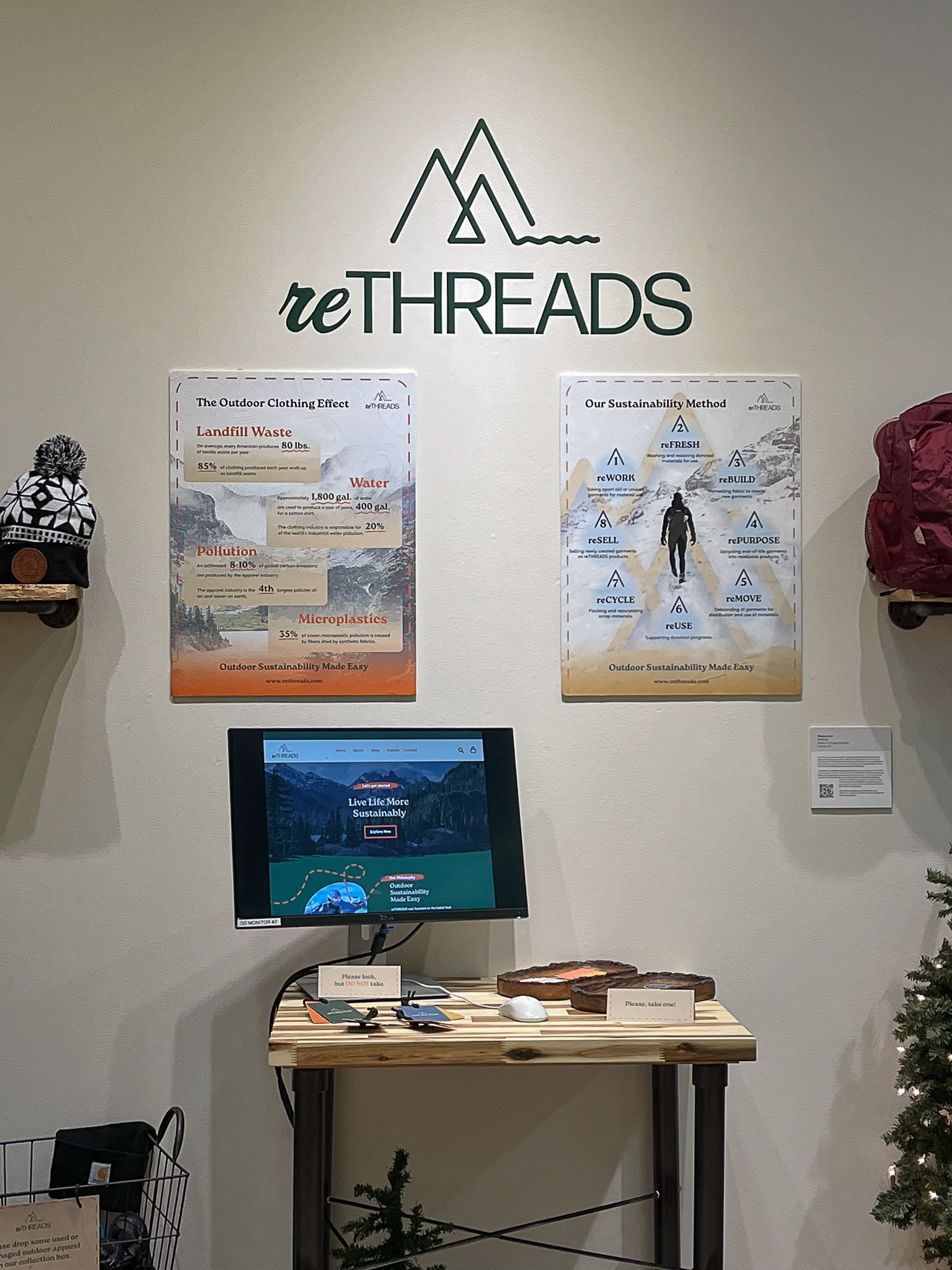 reTHREADS Posters and Website