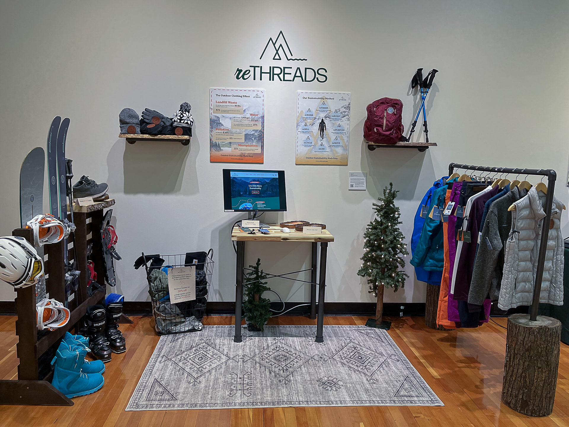 reTHREADS Display