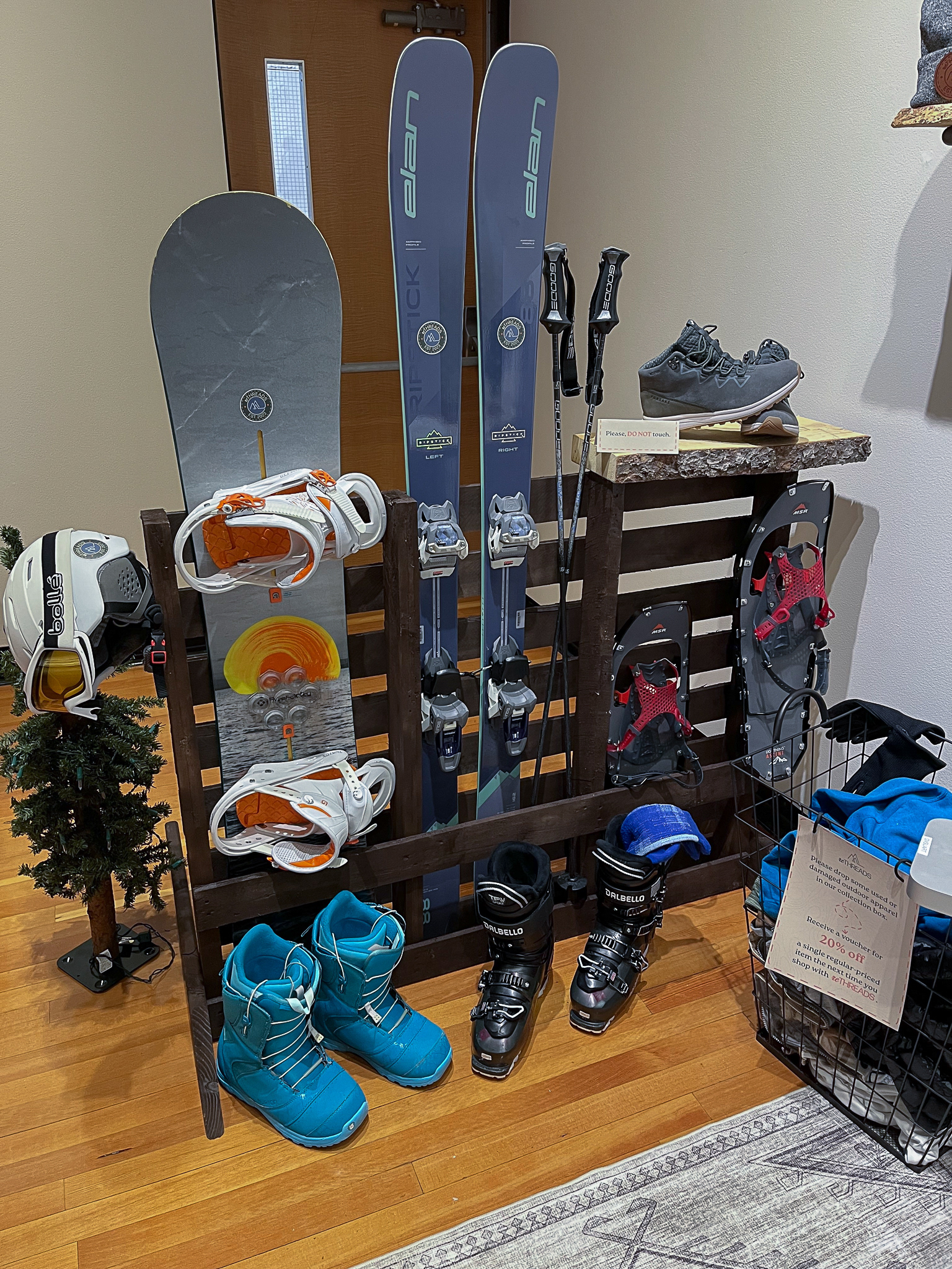 Outdoor Gear with reTHREADS Patch Branding