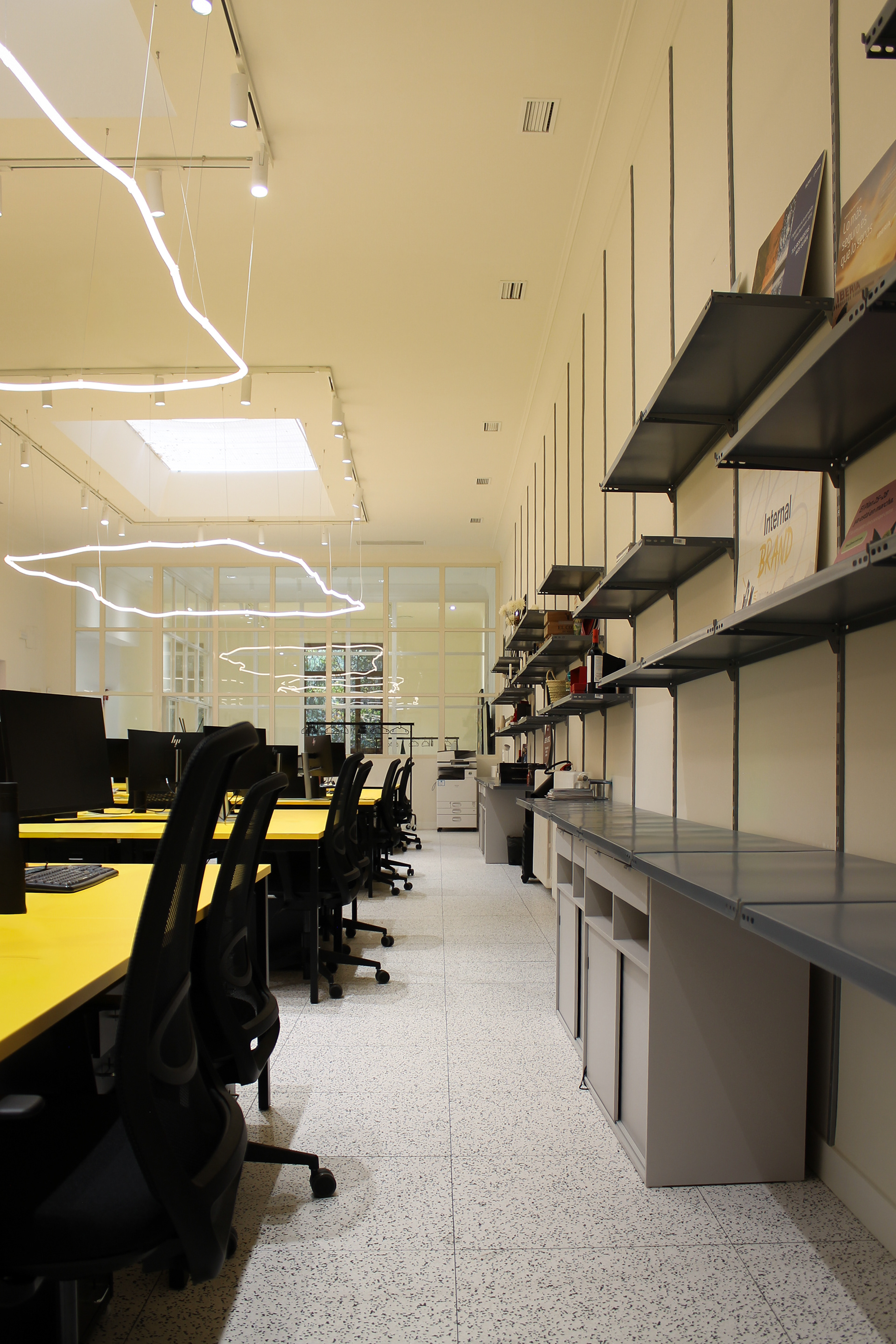 Boutique office design Madrid Roman Brands House