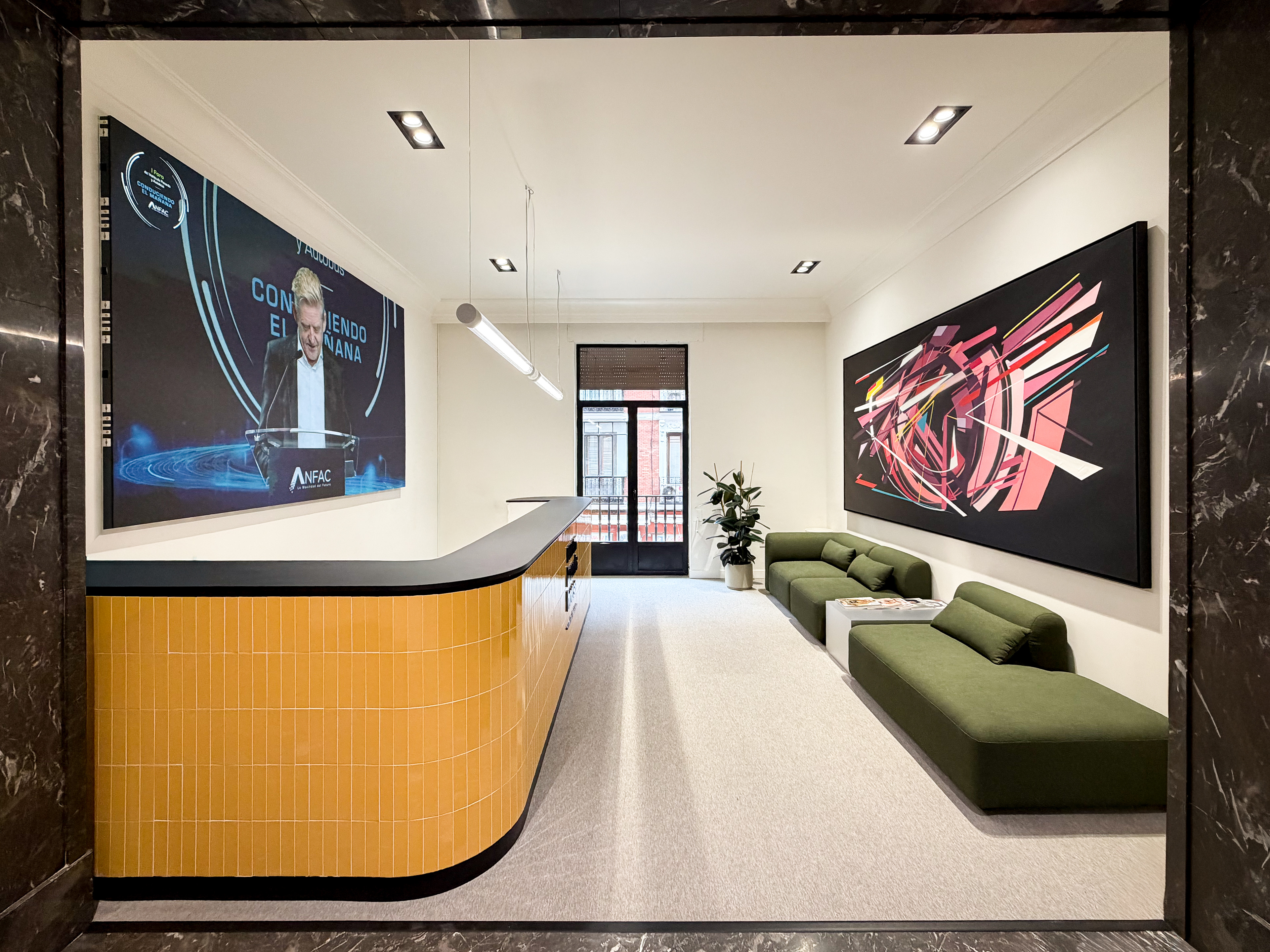 Boutique office design Madrid Roman Brands House