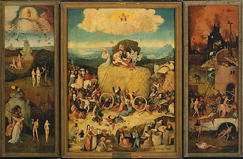 The Haywain Triptych (open)