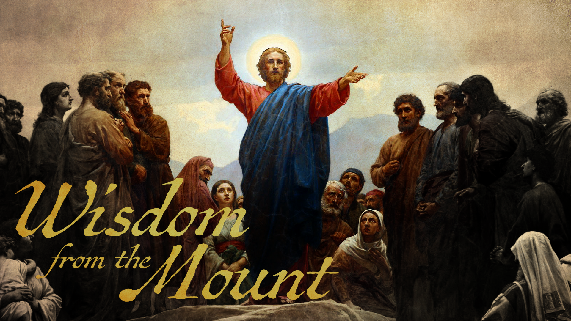 Wisdom on the Mount Sermon Series Artwork