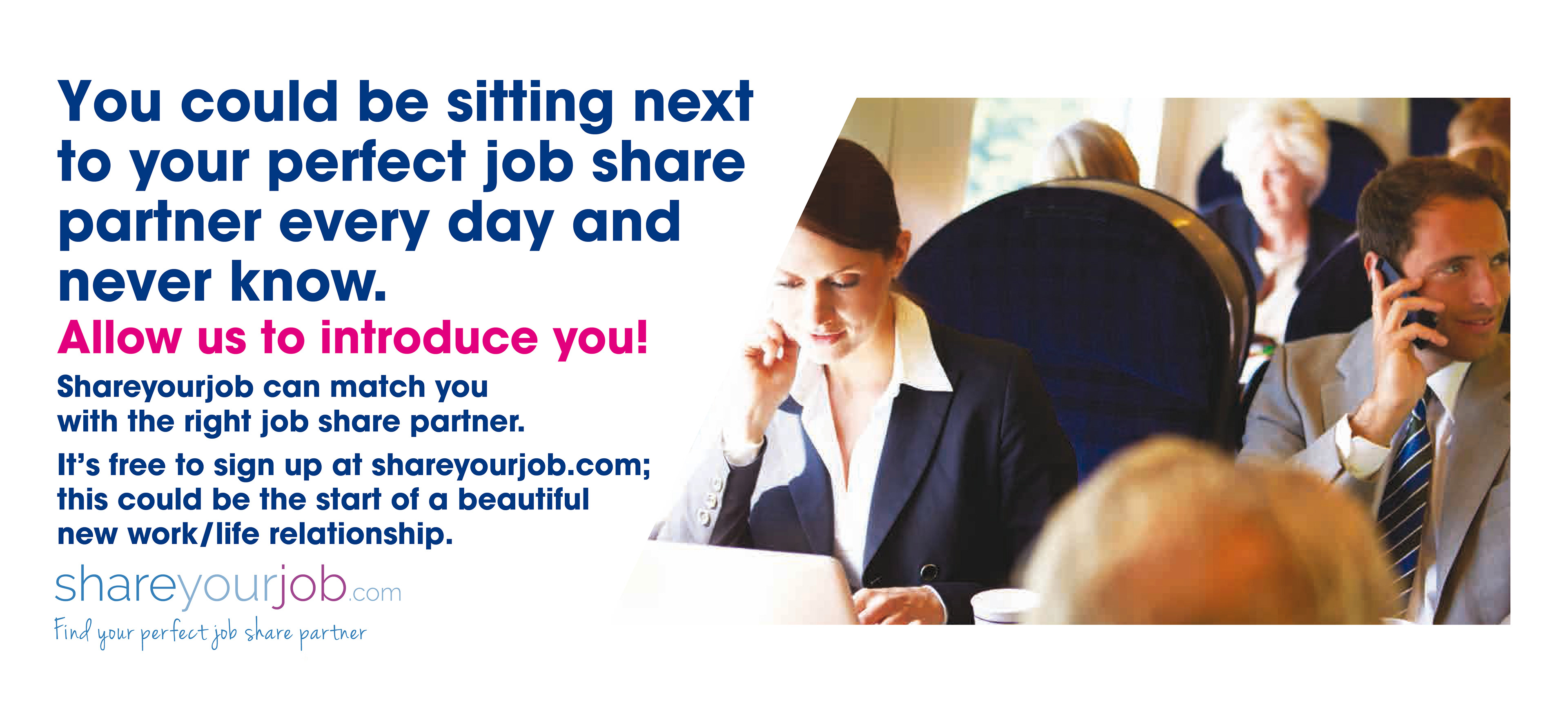 Ad designed to go on 960 panels across London Midland, London Overground, First Capital Connect Thameslink and South West trains Suburban - The original file was printed 609mmx280mm