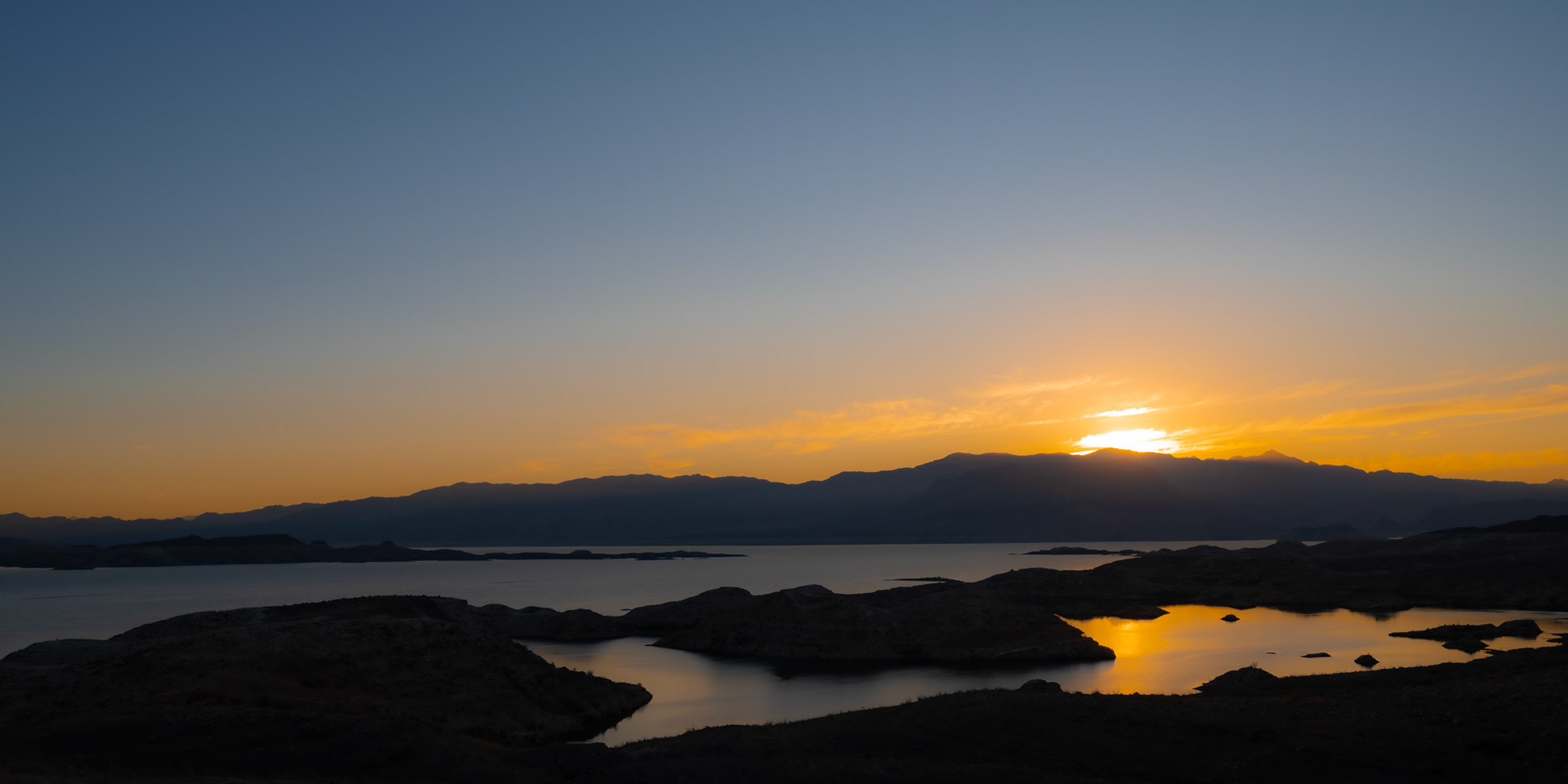 Dawn over Lake Mead