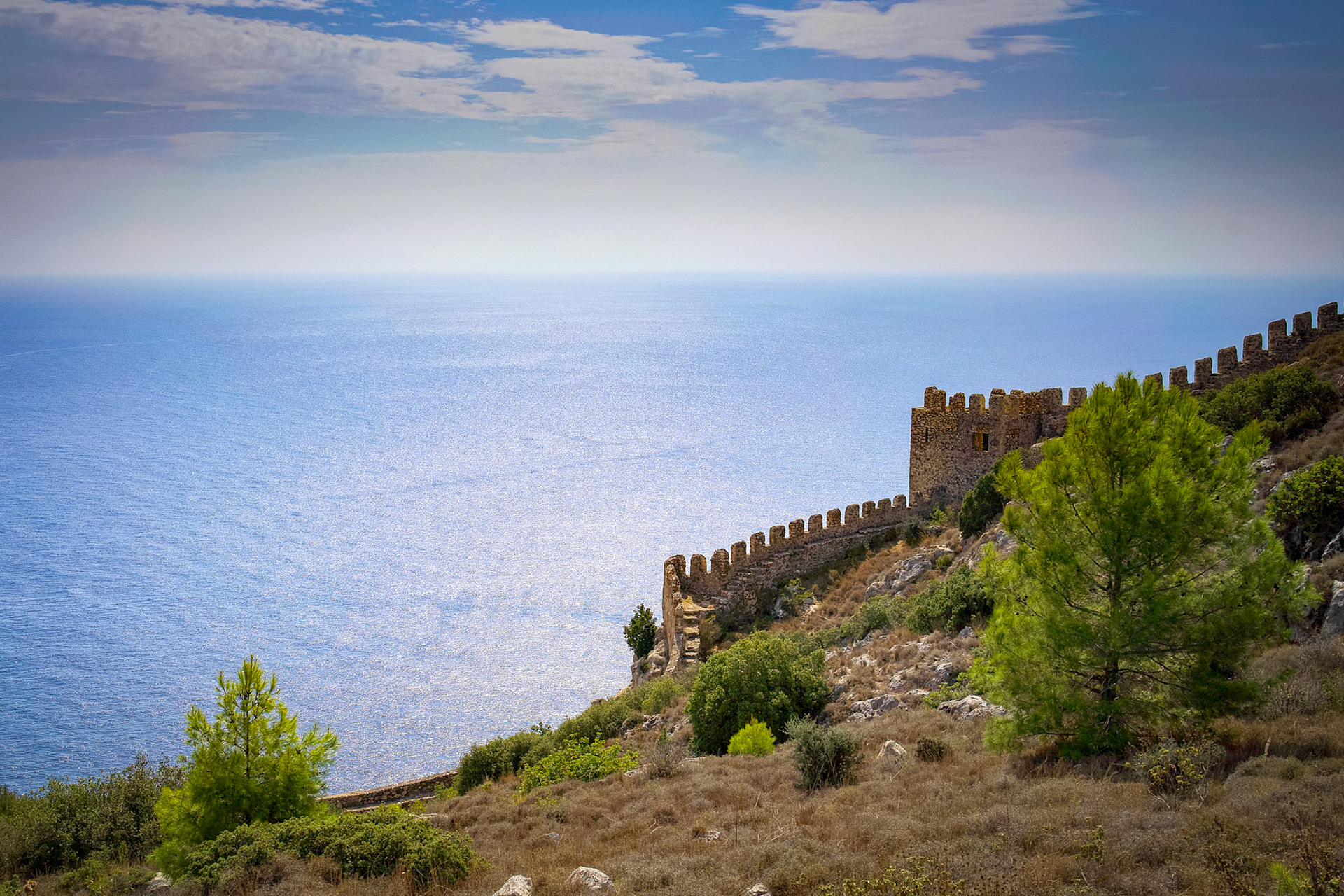 Alanya Castle district