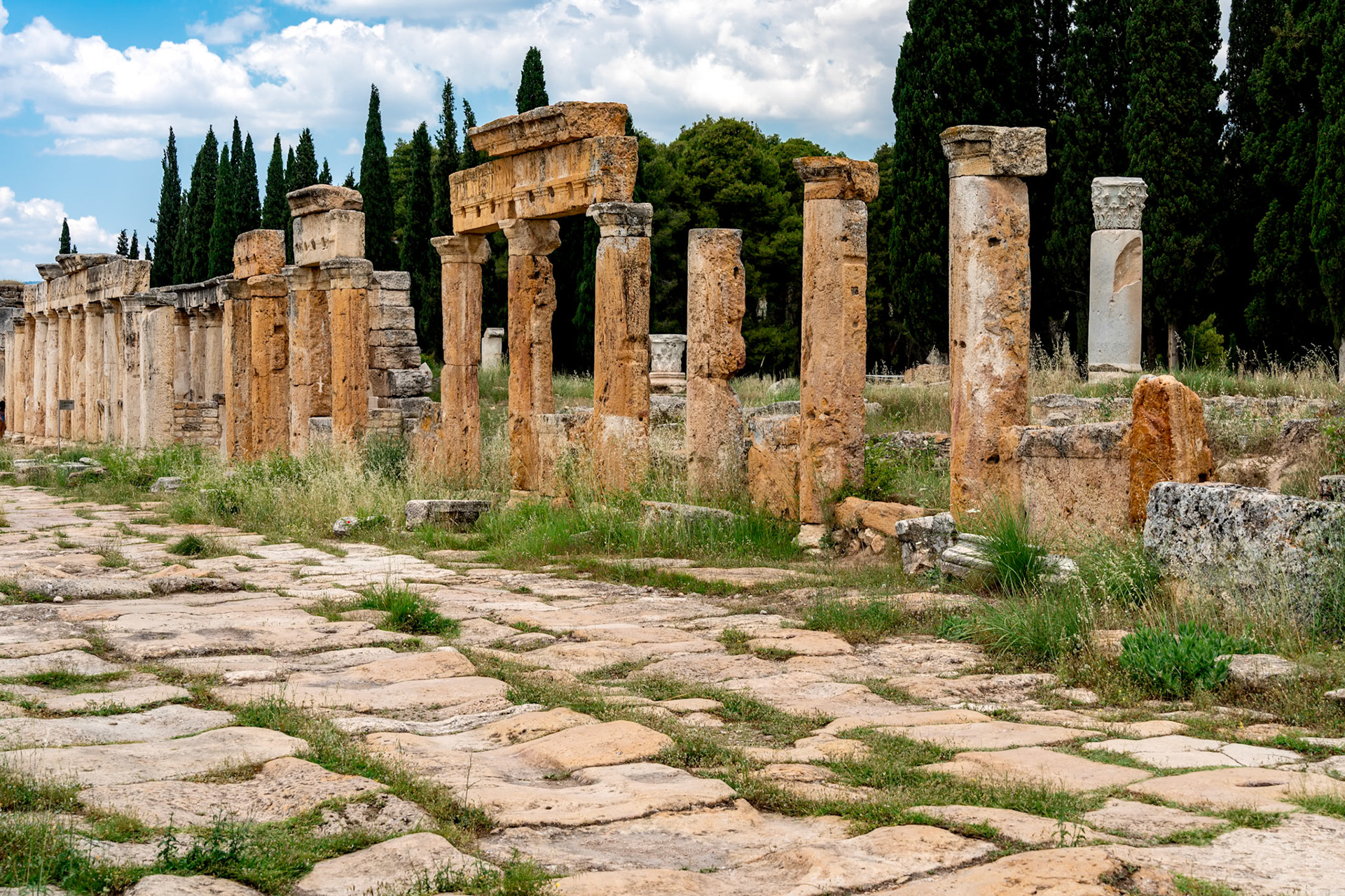 Ancient city of Hierapolis, near Pamukkale