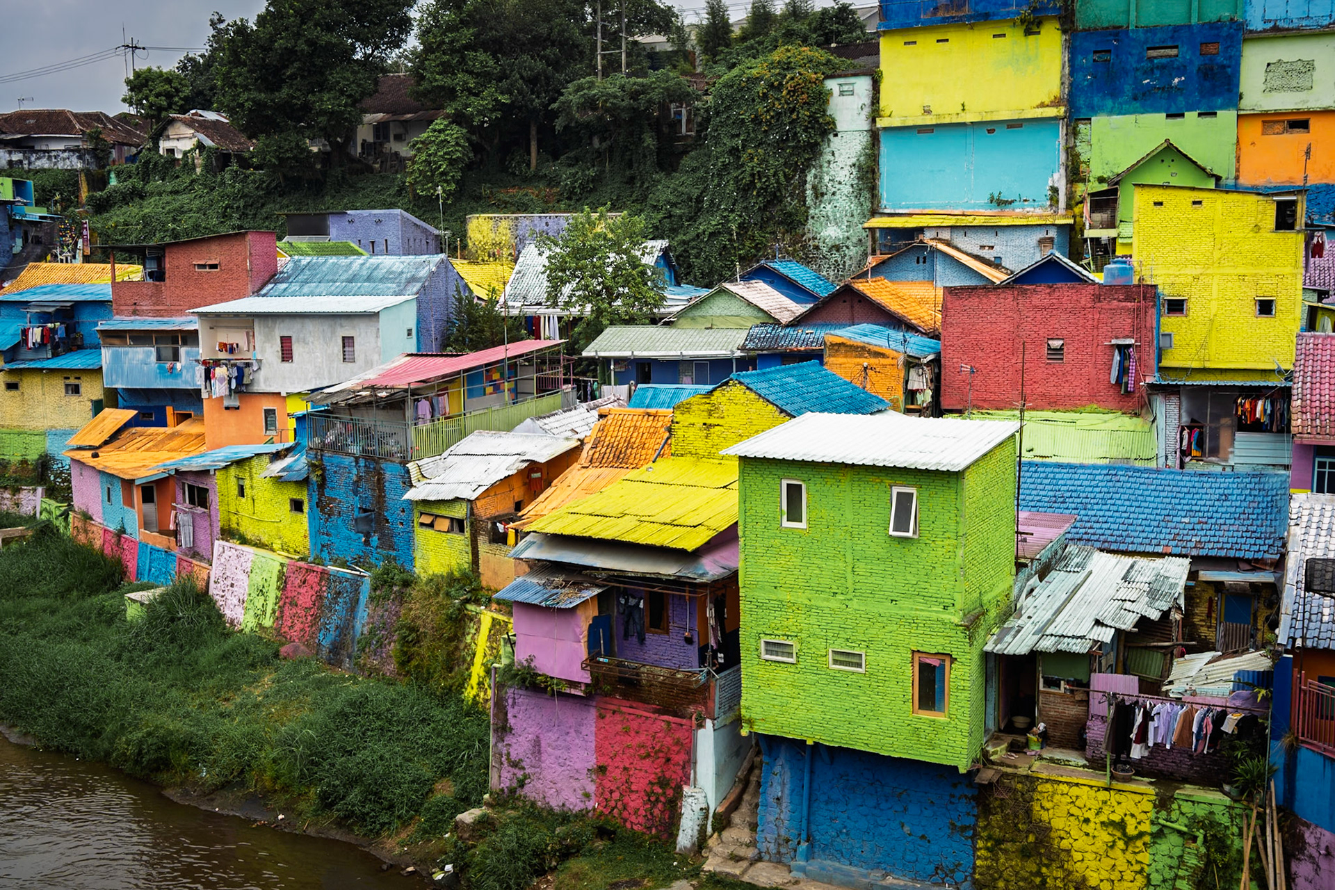 Jodipan Colorful Village