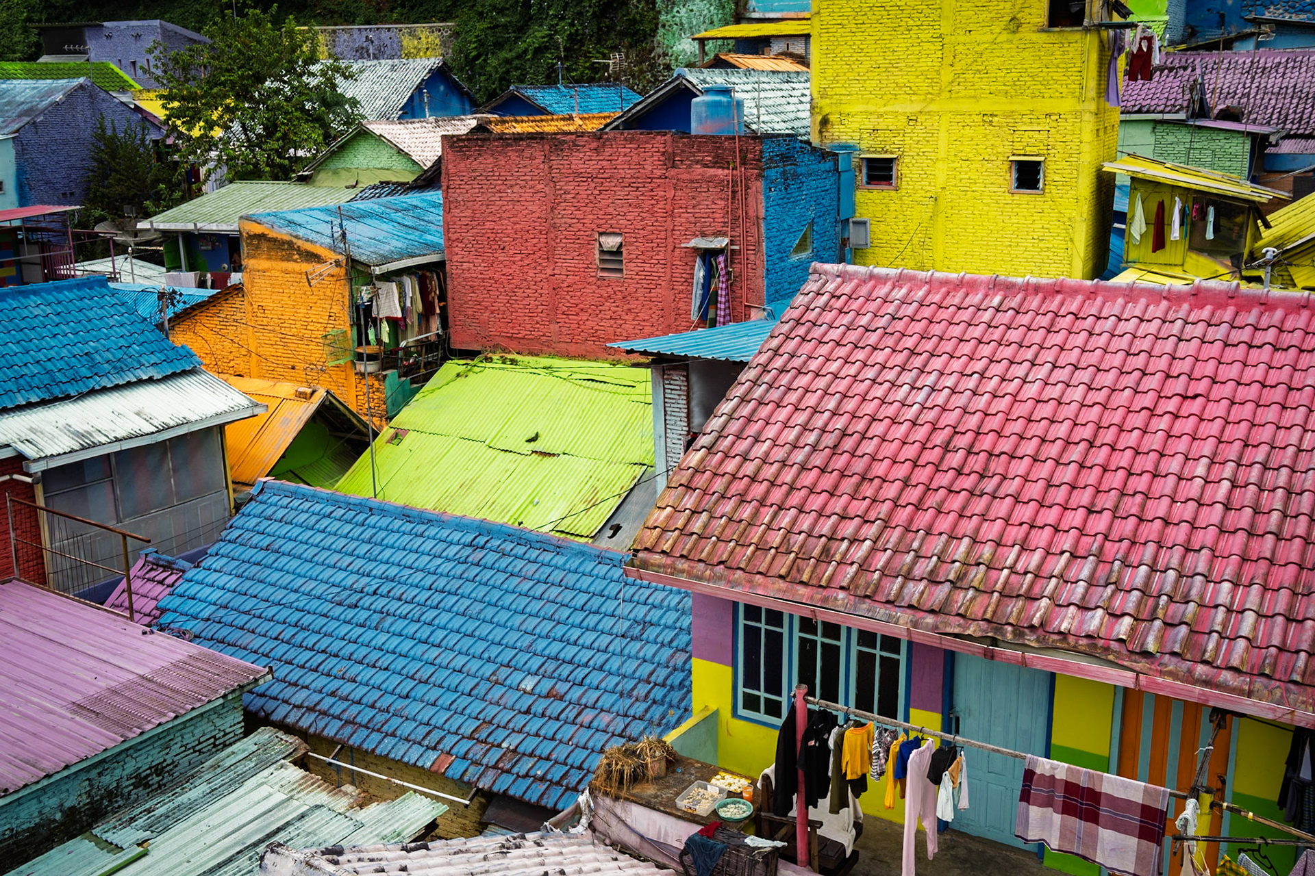 Jodipan Colorful Village