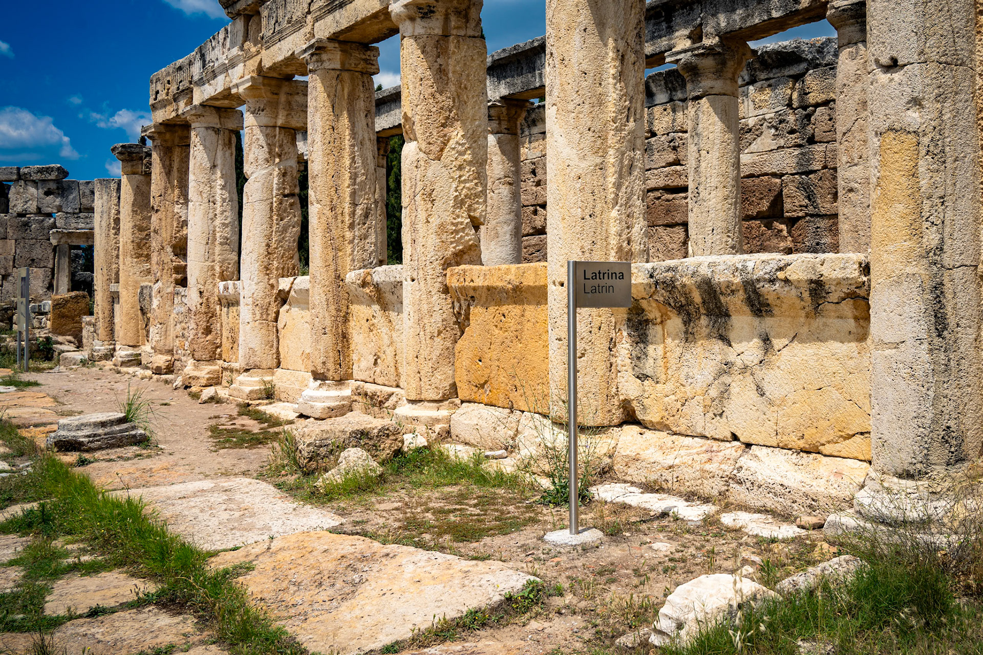 Ancient city of Hierapolis, near Pamukkale