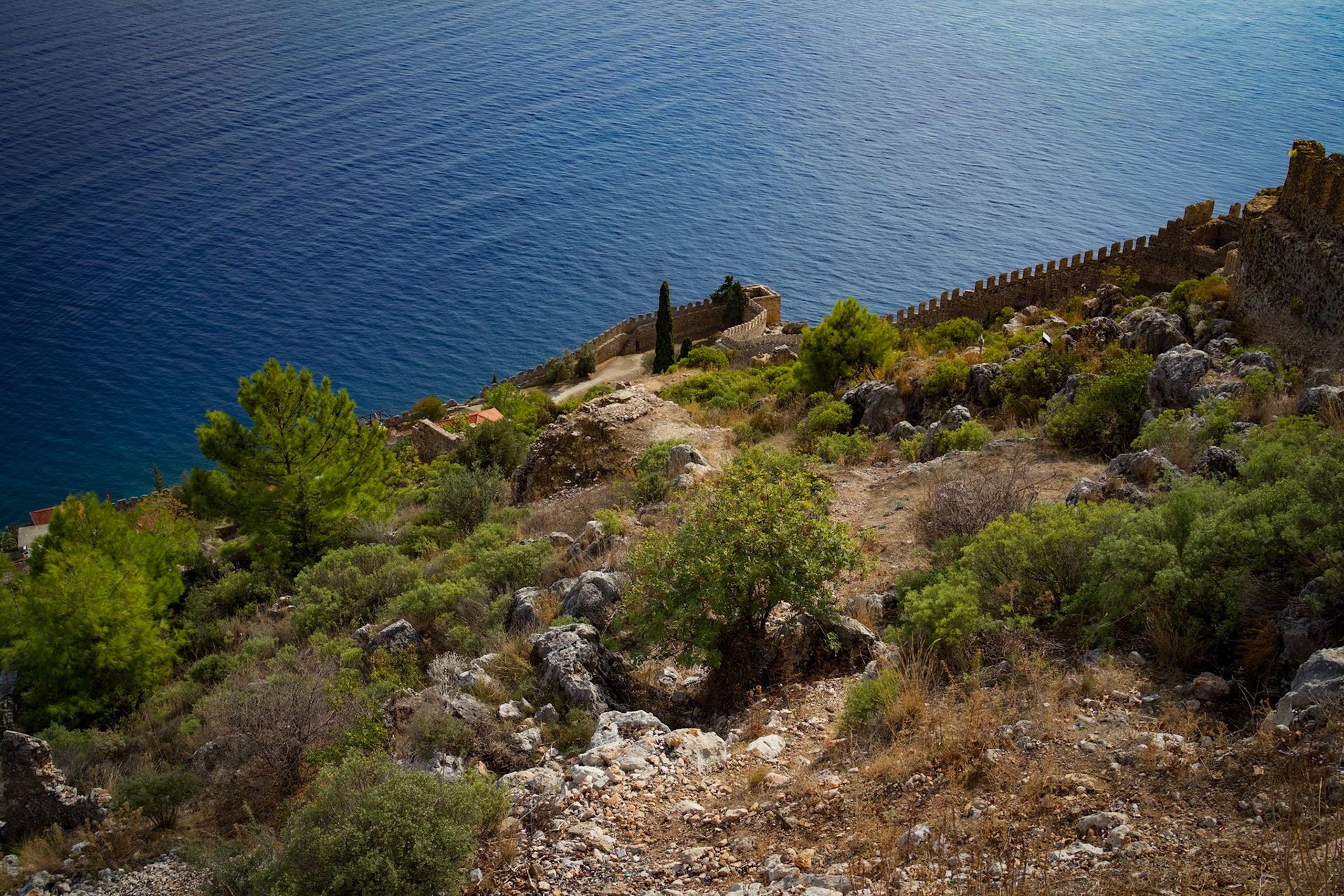 Alanya Castle district