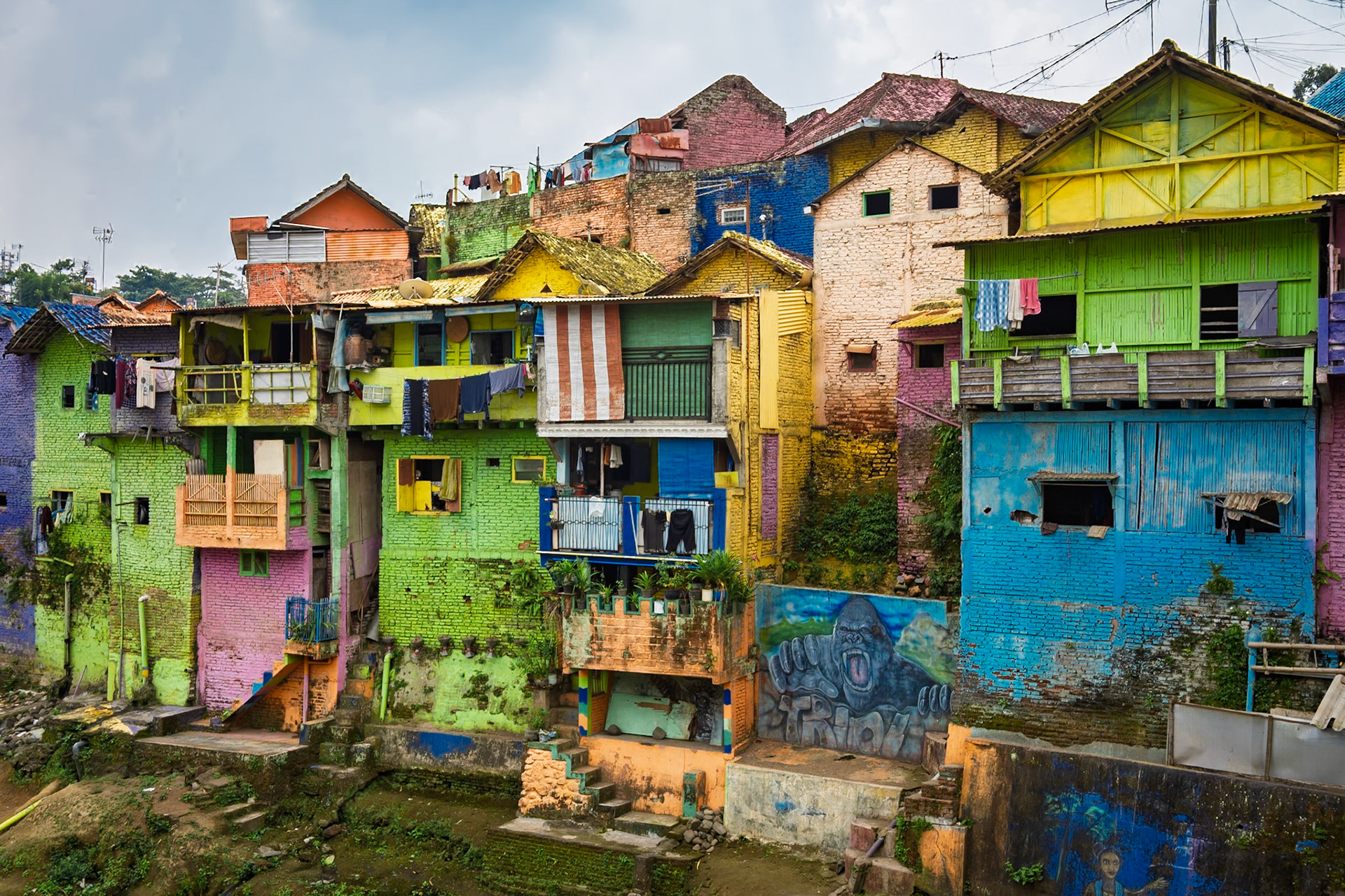 Jodipan Colorful Village