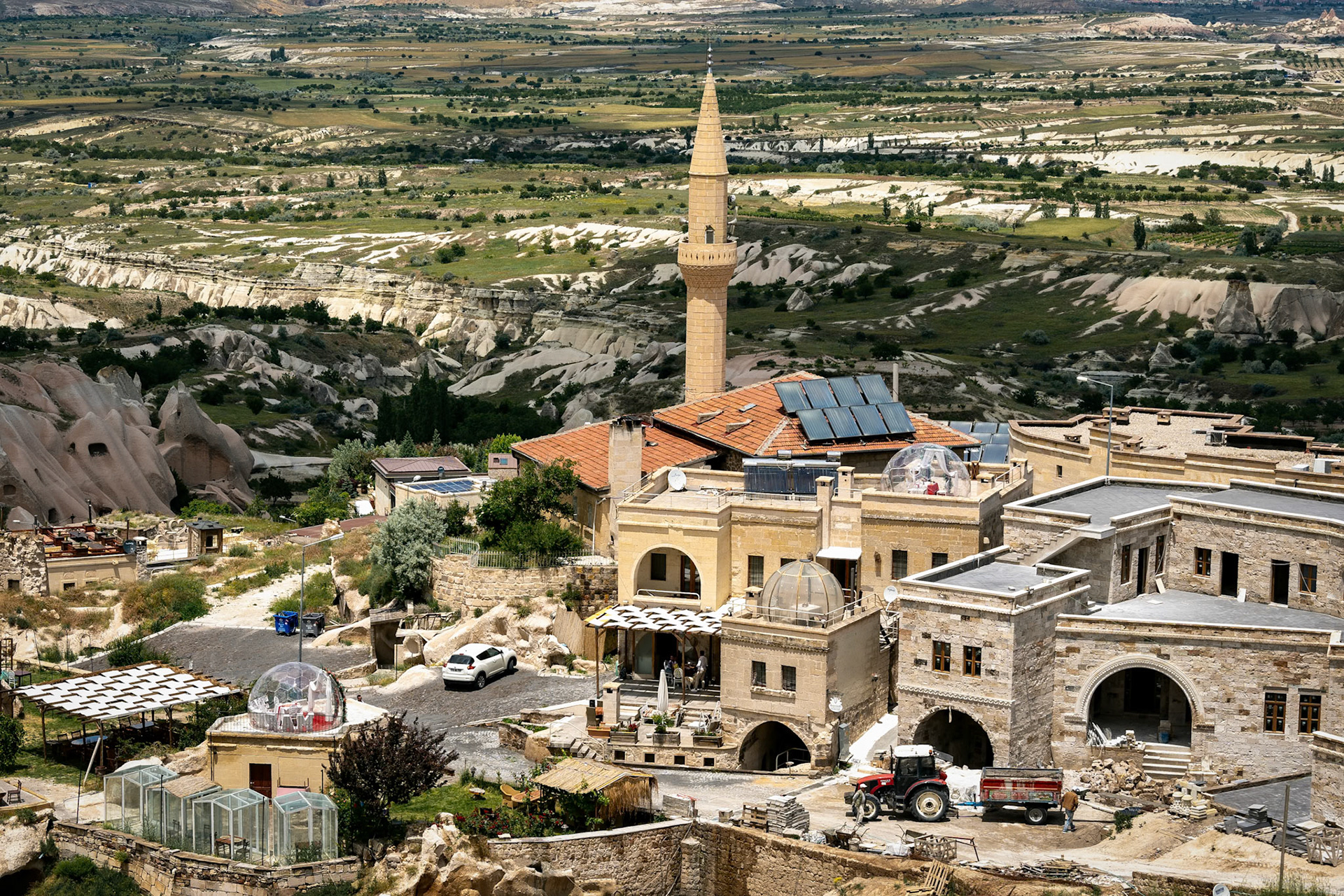 Uçhisar Castle view