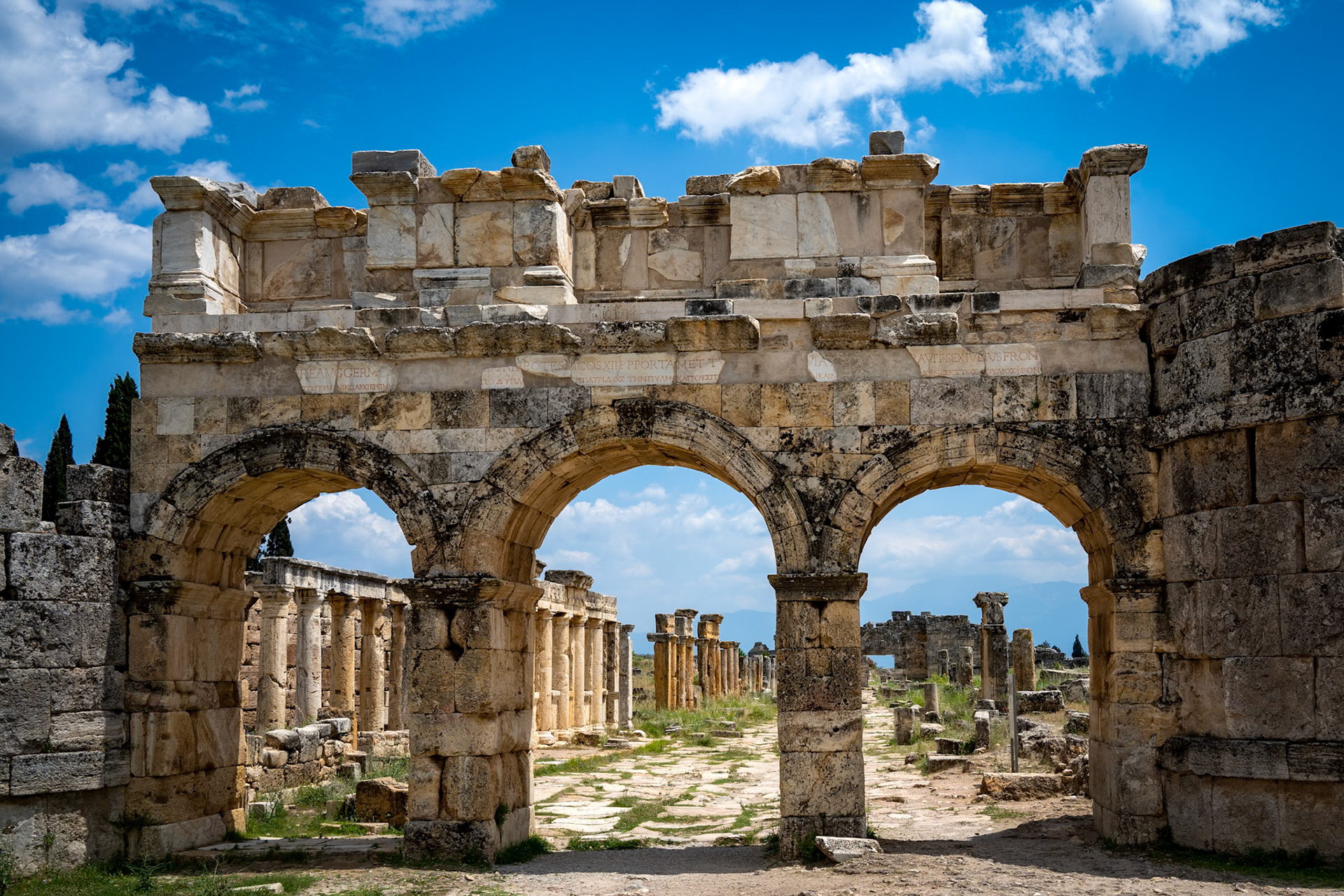 Ancient city of Hierapolis, near Pamukkale