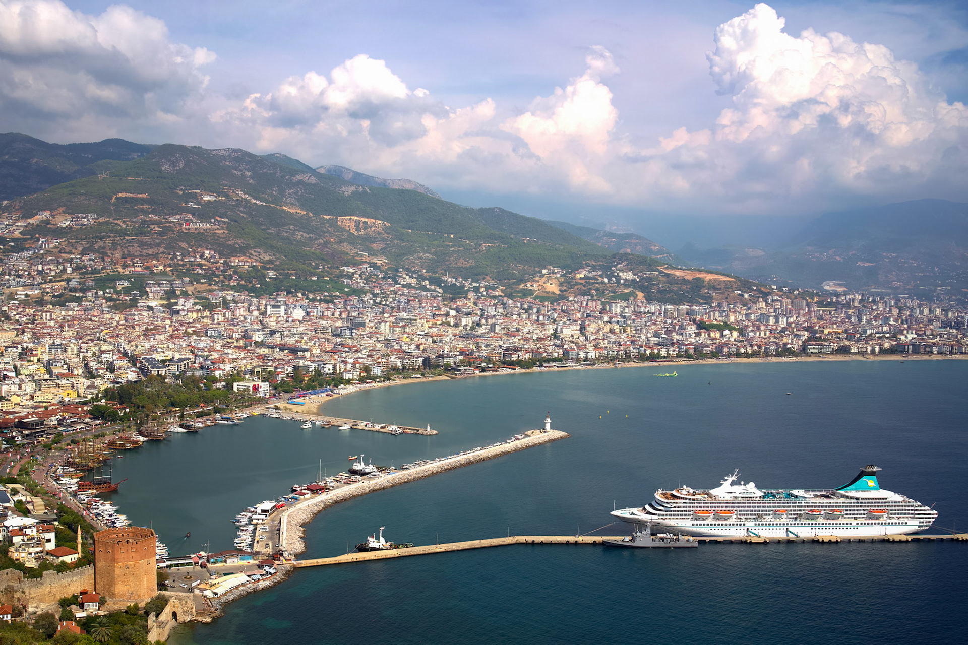 Alanya Castle district
