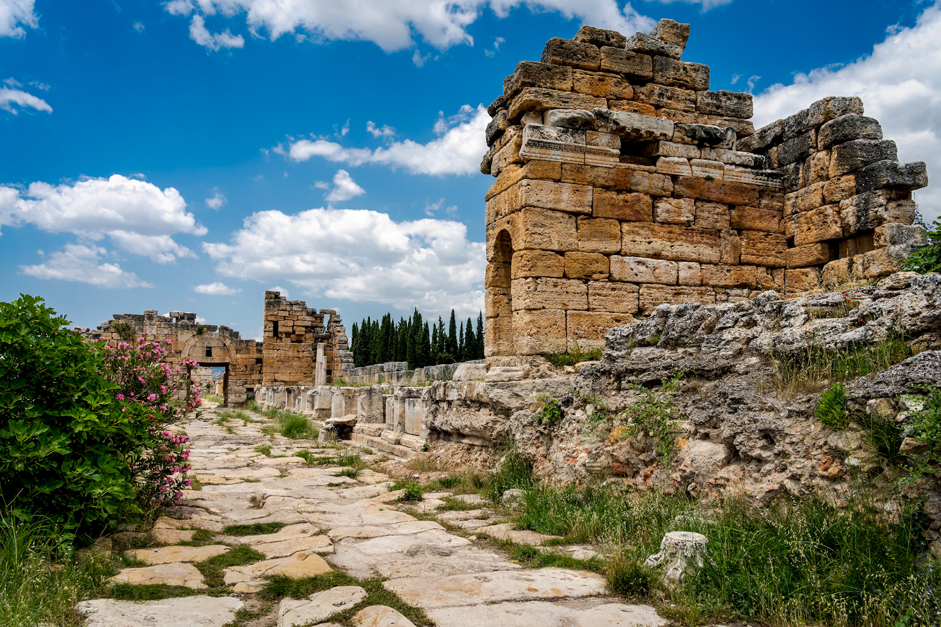 Ancient city of Hierapolis, near Pamukkale
