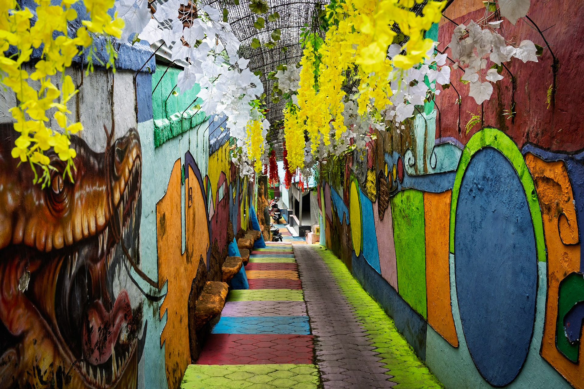 Jodipan Colorful Village