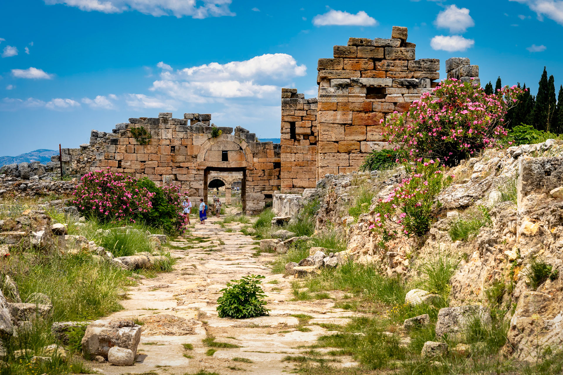 Ancient city of Hierapolis, near Pamukkale