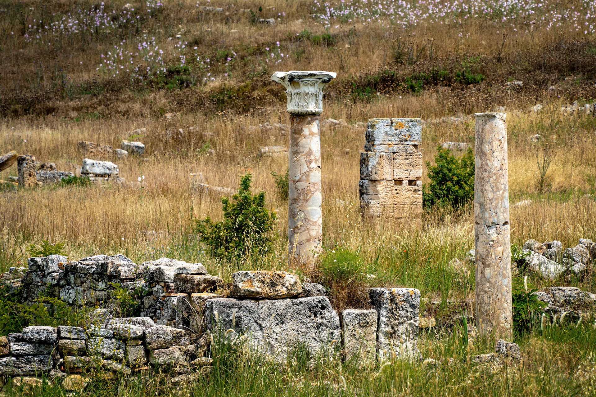 Ancient city of Hierapolis, near Pamukkale