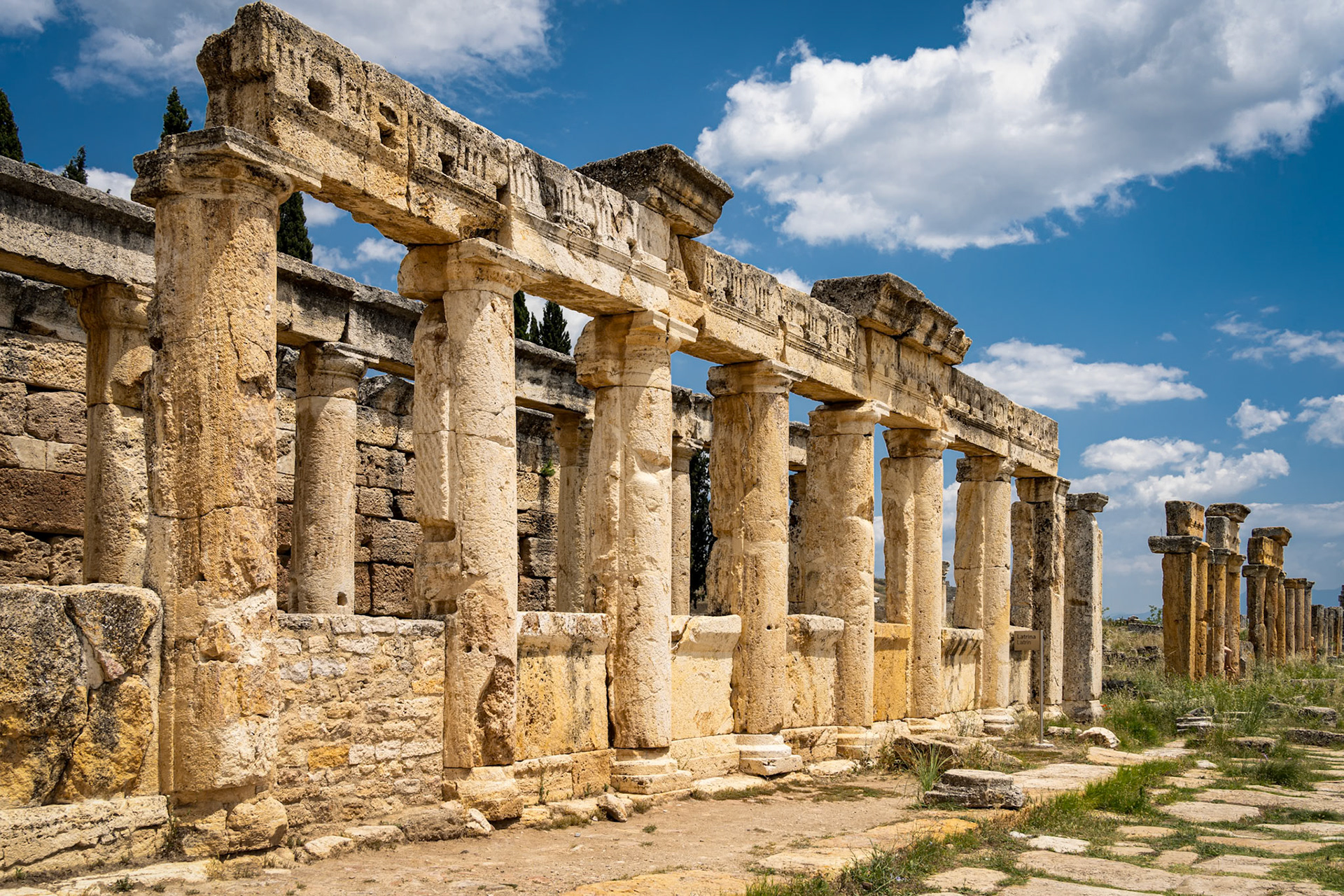 Ancient city of Hierapolis, near Pamukkale