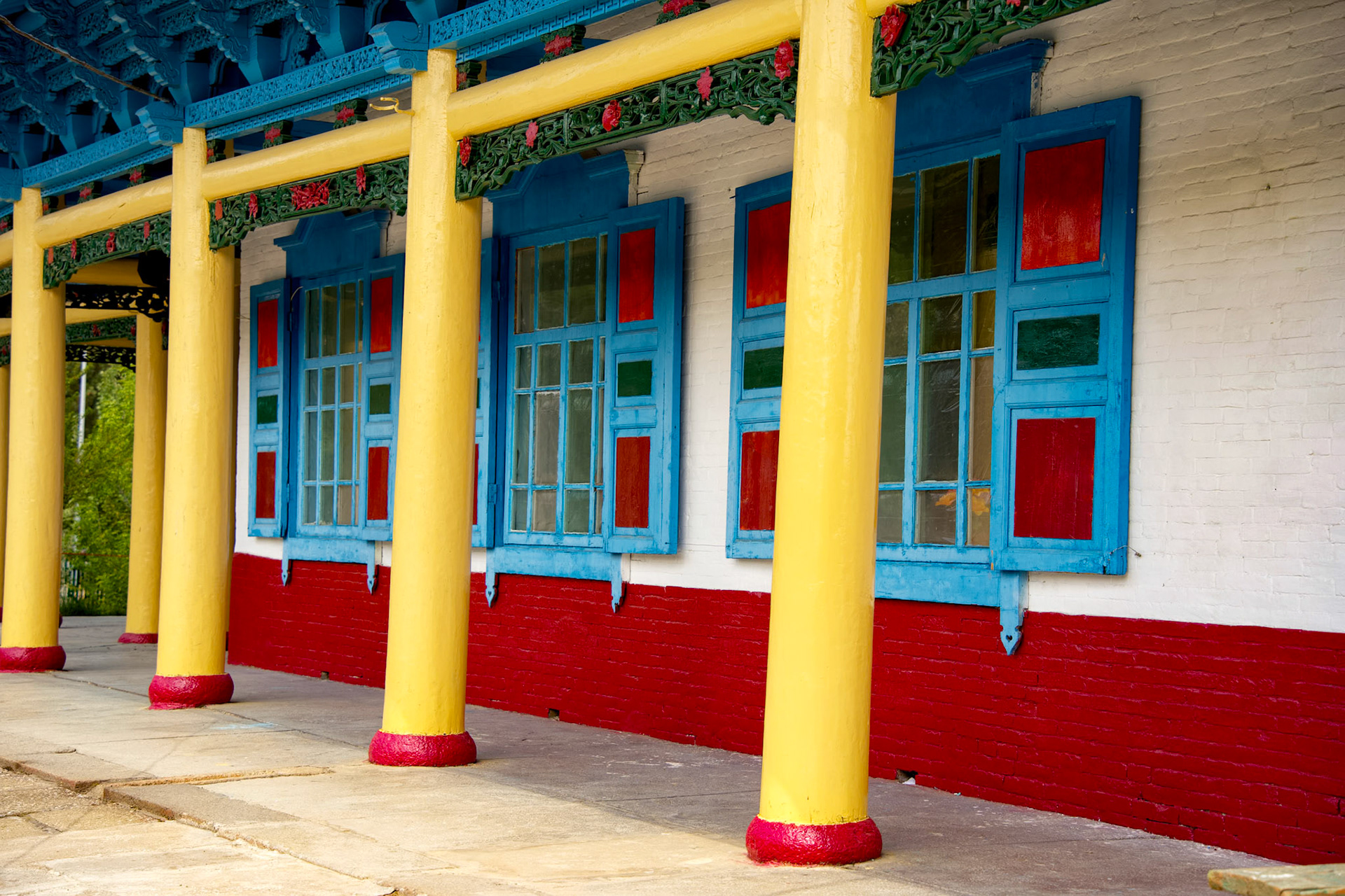 Chinese-style Dungana Mosque in Karakol