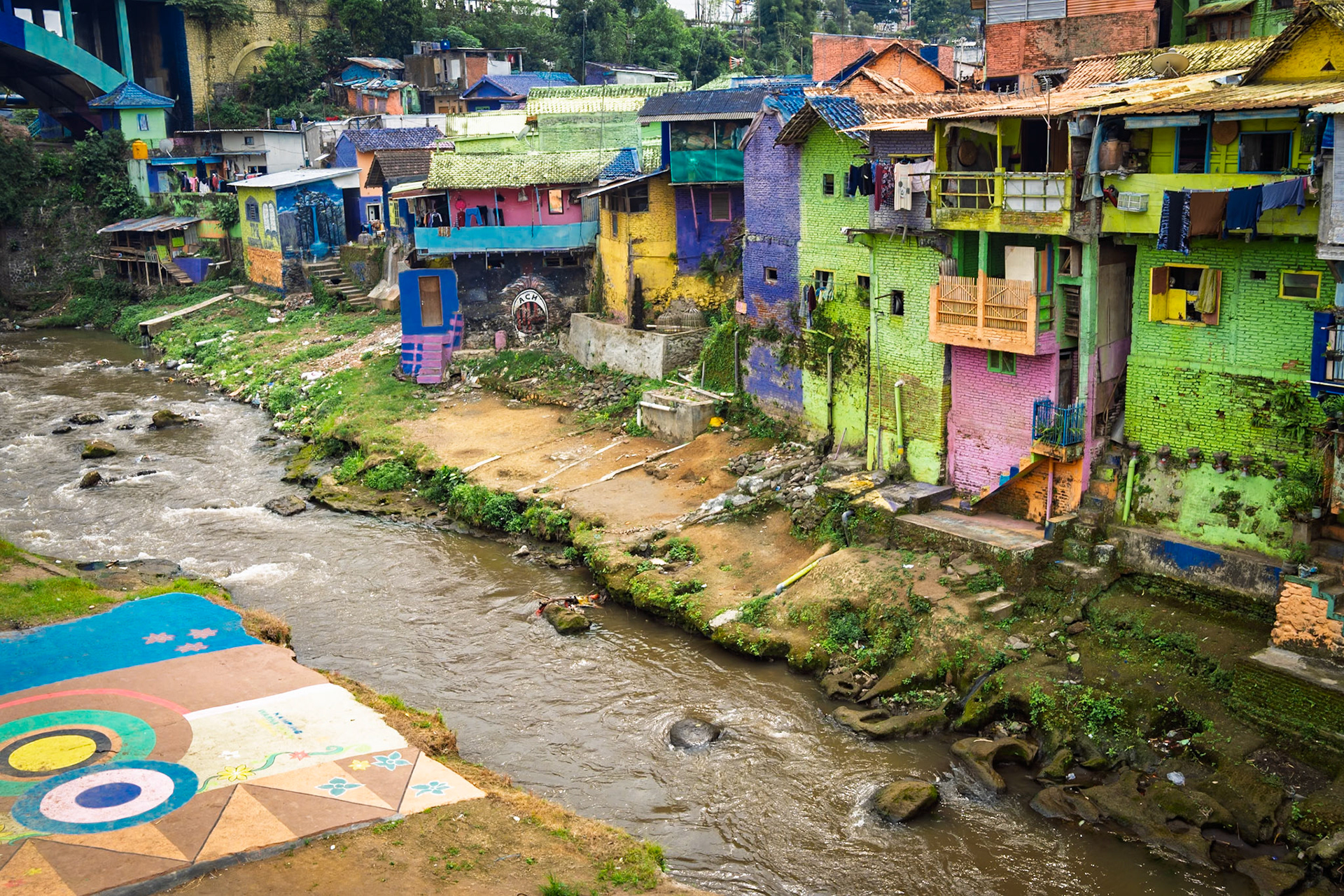 Jodipan Colorful Village