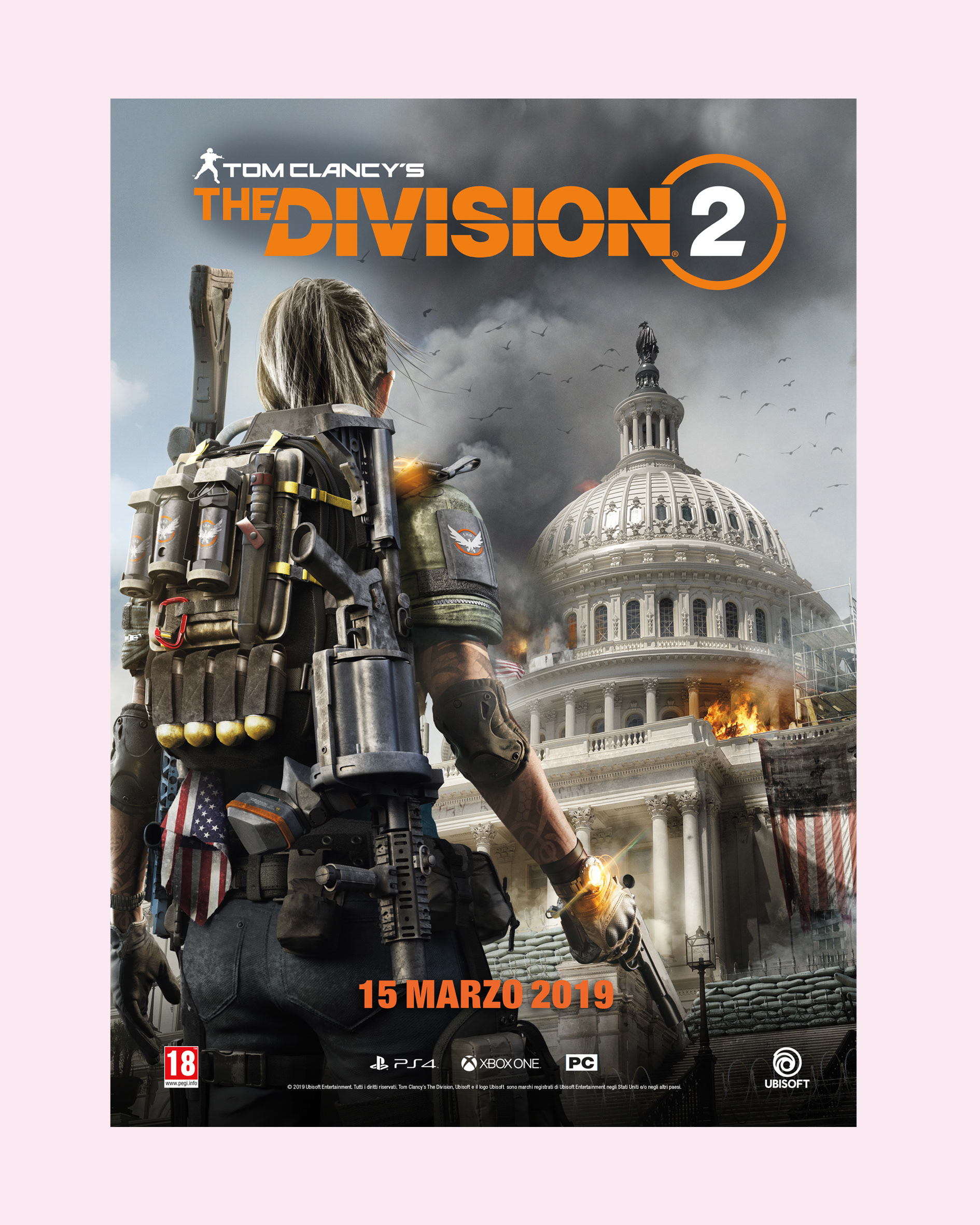 Ubisoft - Advertising page per game launch (2019)