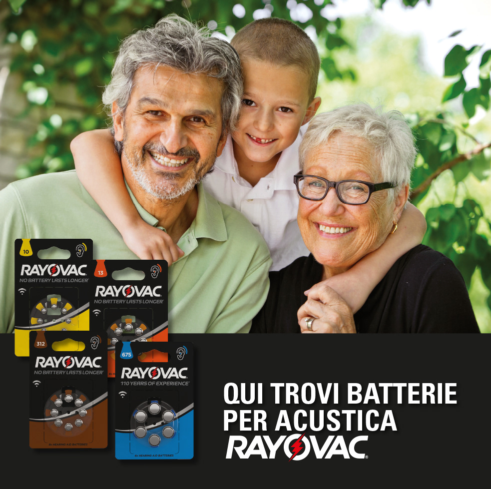 Rayovac - Sticker for acoustic batteries (2018)