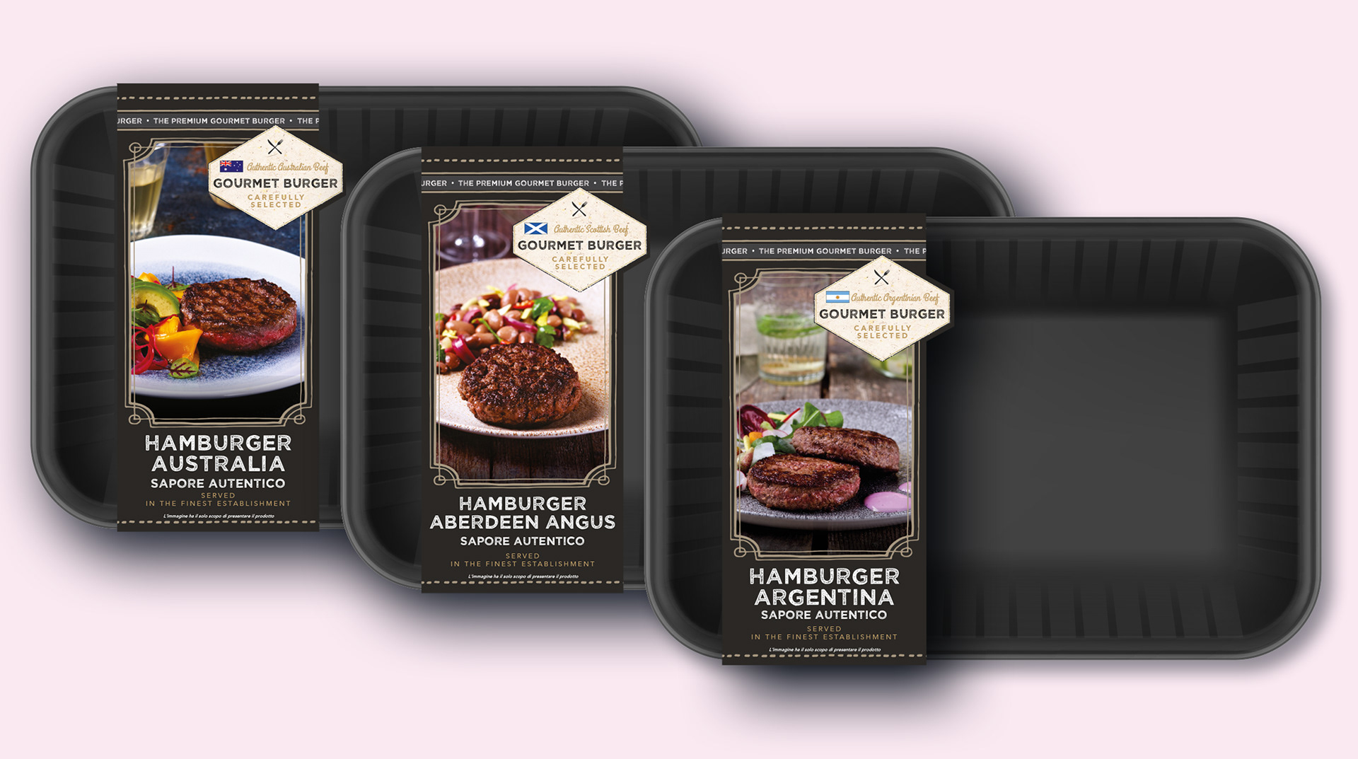 Lombardia Carni - Label design for beef box (2019)